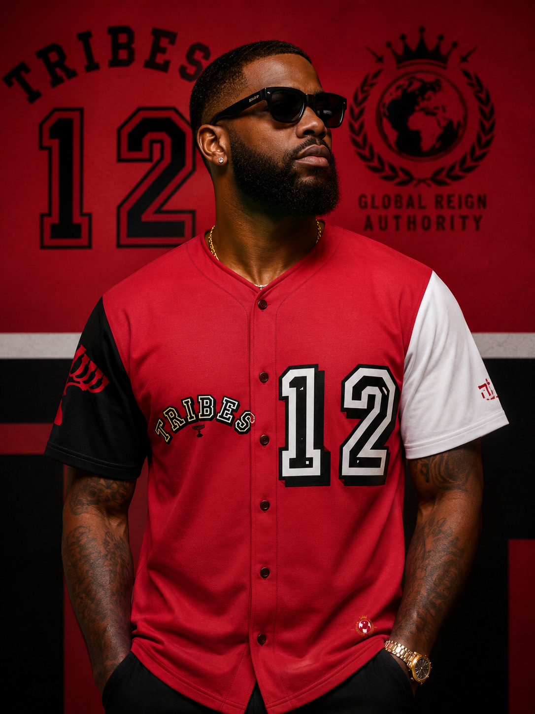 Israel 12 Tribes Jersey – “Above All Nations” Edition