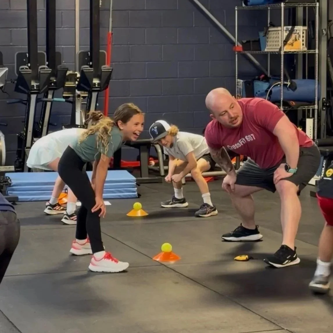 Junior Strength and Conditioning classes in Williamsburg, VA at 1607 Athlete Performance Center