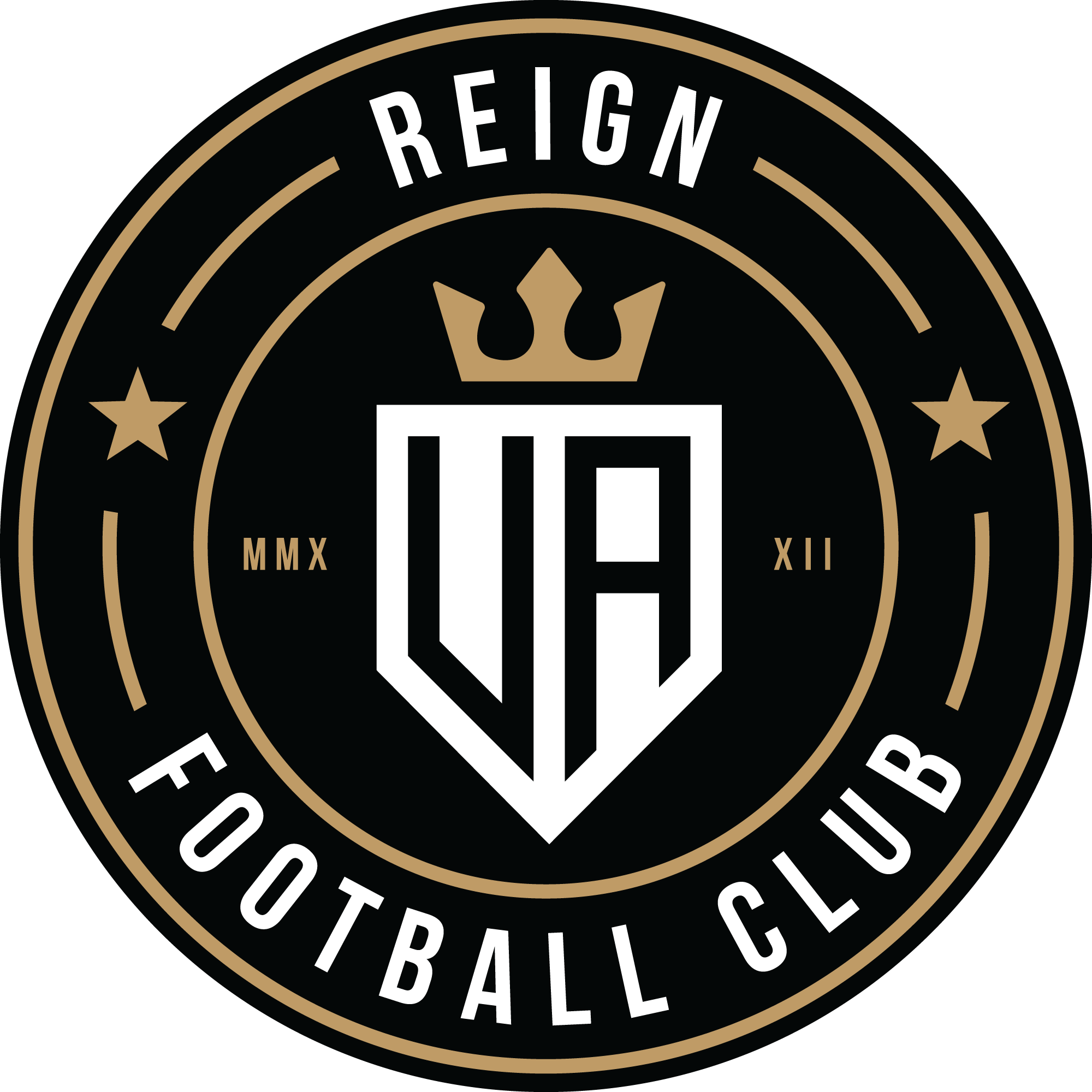 Logo of the Reign Travel Football (soccer) Club