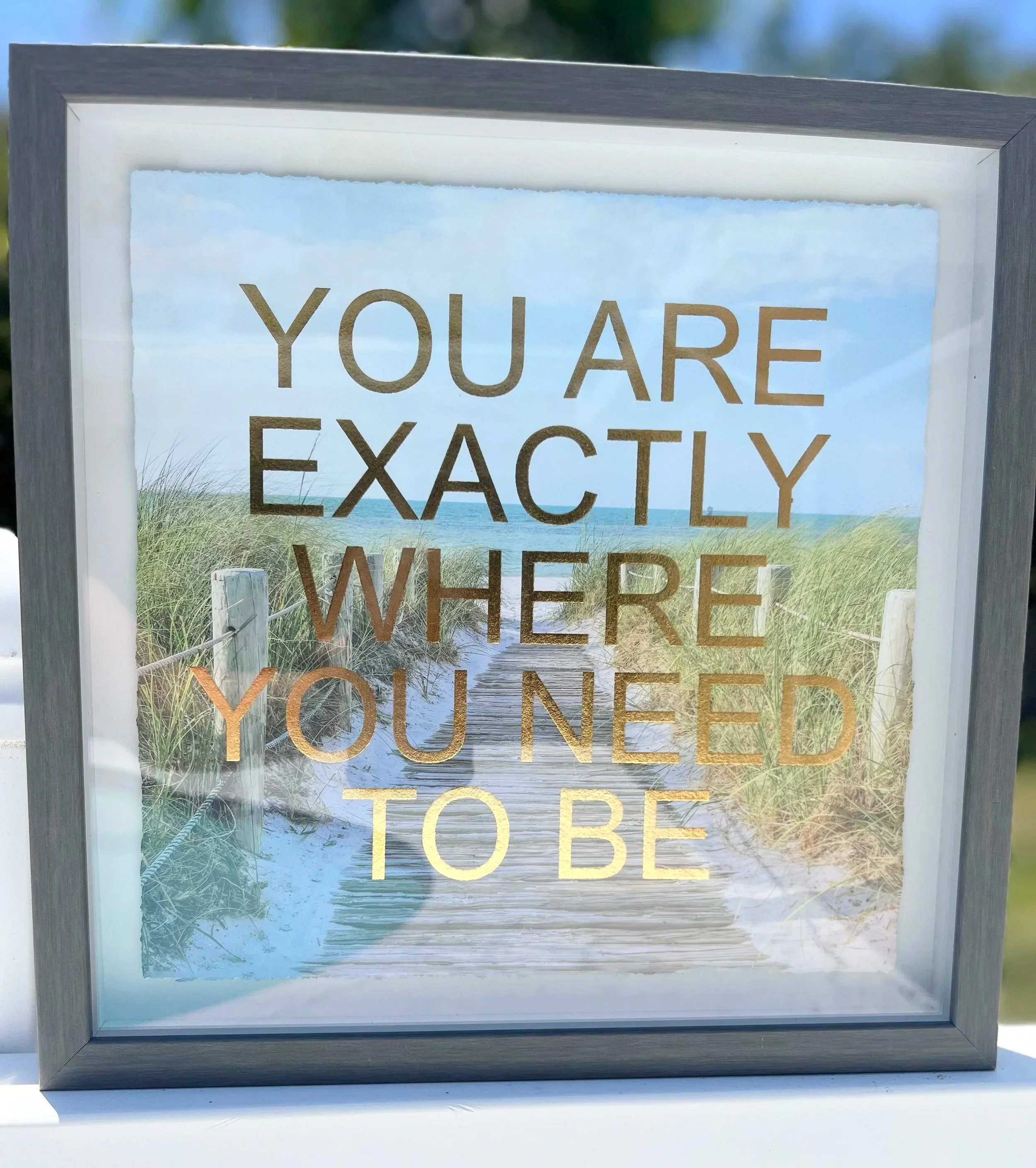You are exactly where you need to be image