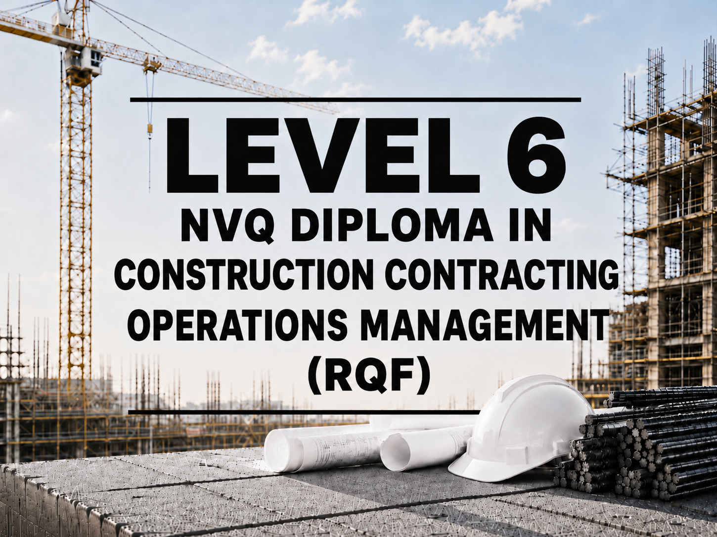 Level 6 NVQ Diploma in Construction Contracting Operations Management (RQF)