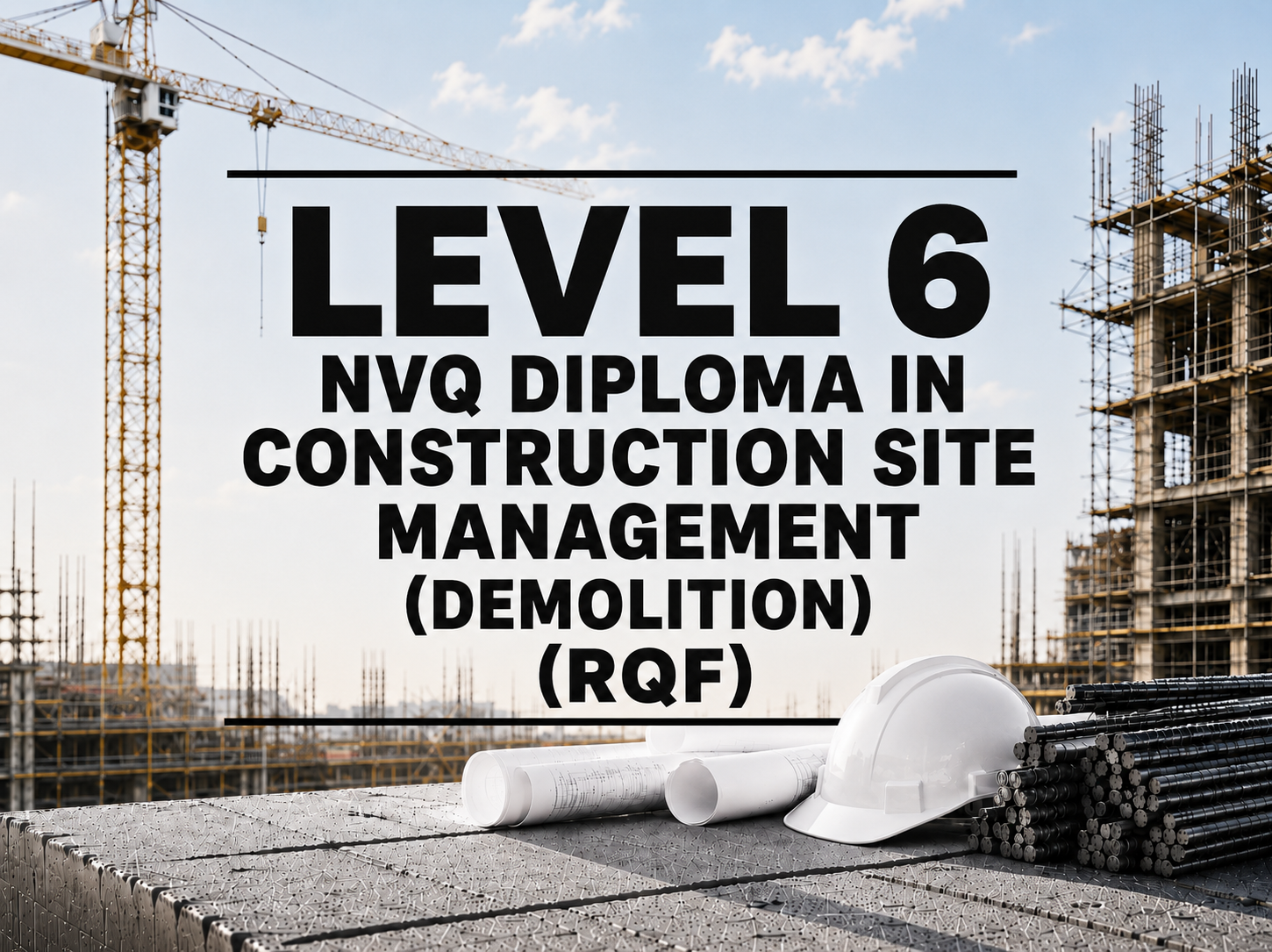 Level 6 NVQ Diploma in Construction Site Management (Demolition) (RQF)