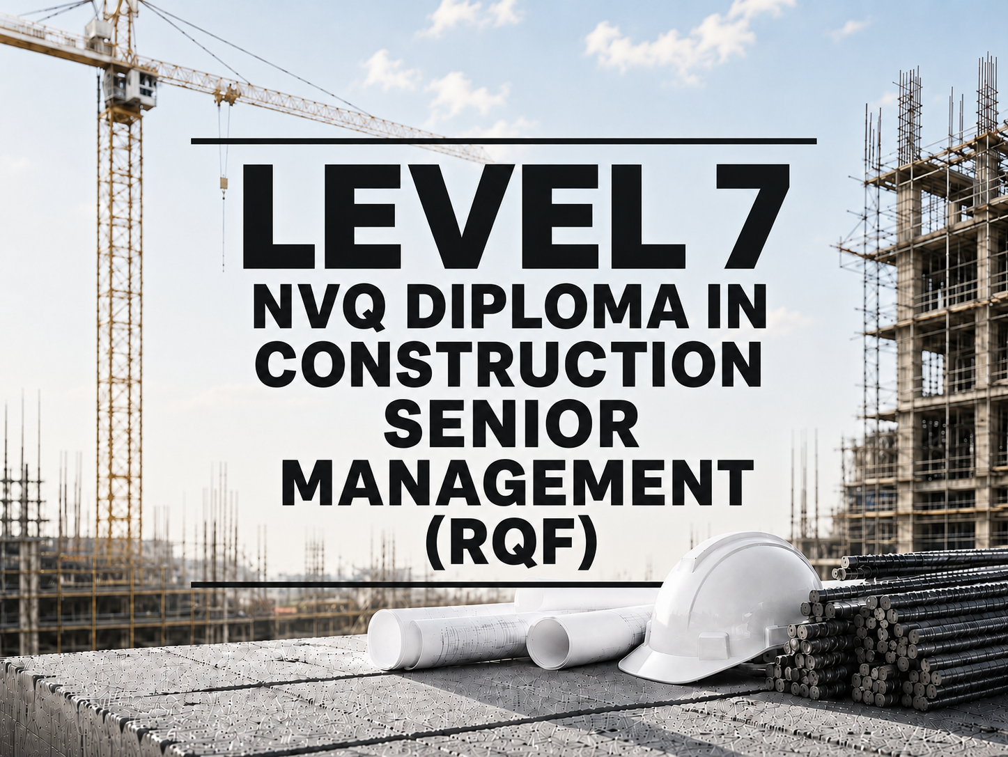 Level 7 NVQ Diploma in Construction Senior Management (RQF)