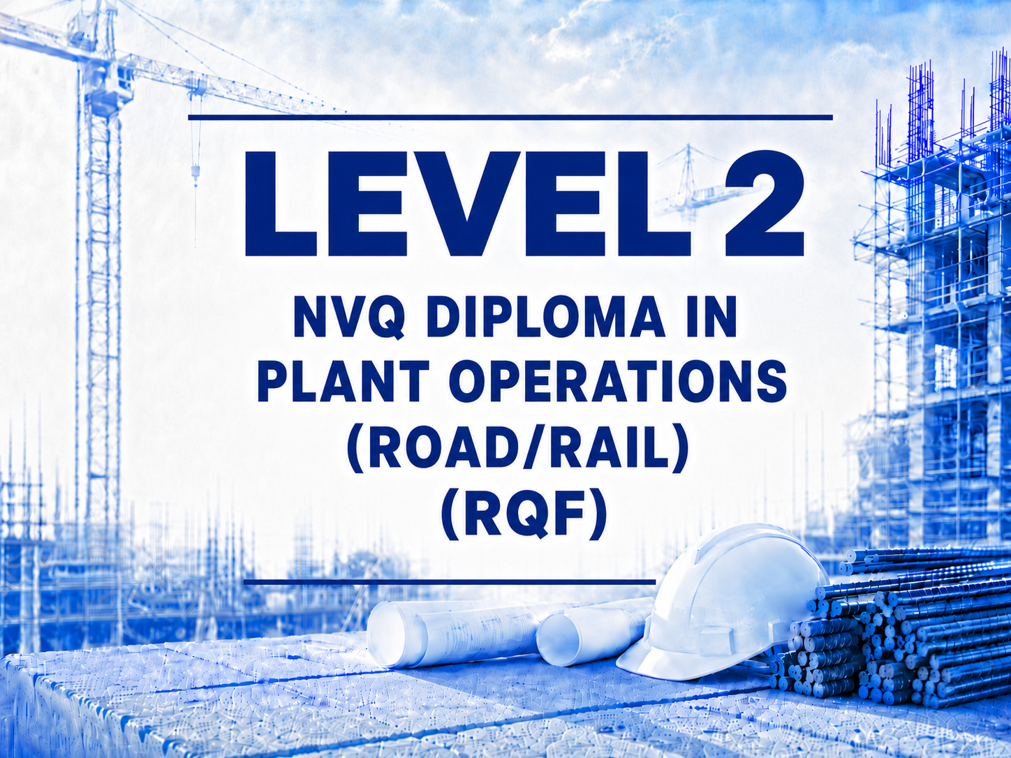 Level 2 NVQ Diploma in Plant Operations (Road/Rail) (RQF)