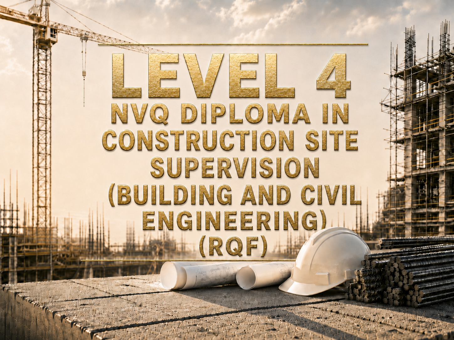 Level 4 NVQ Diploma in Construction Site Supervision (Building and Civil Engineering) (RQF)