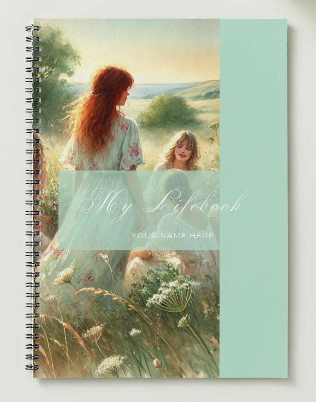 Wild Woman Spring cover with woman on a hillside at sunrise
