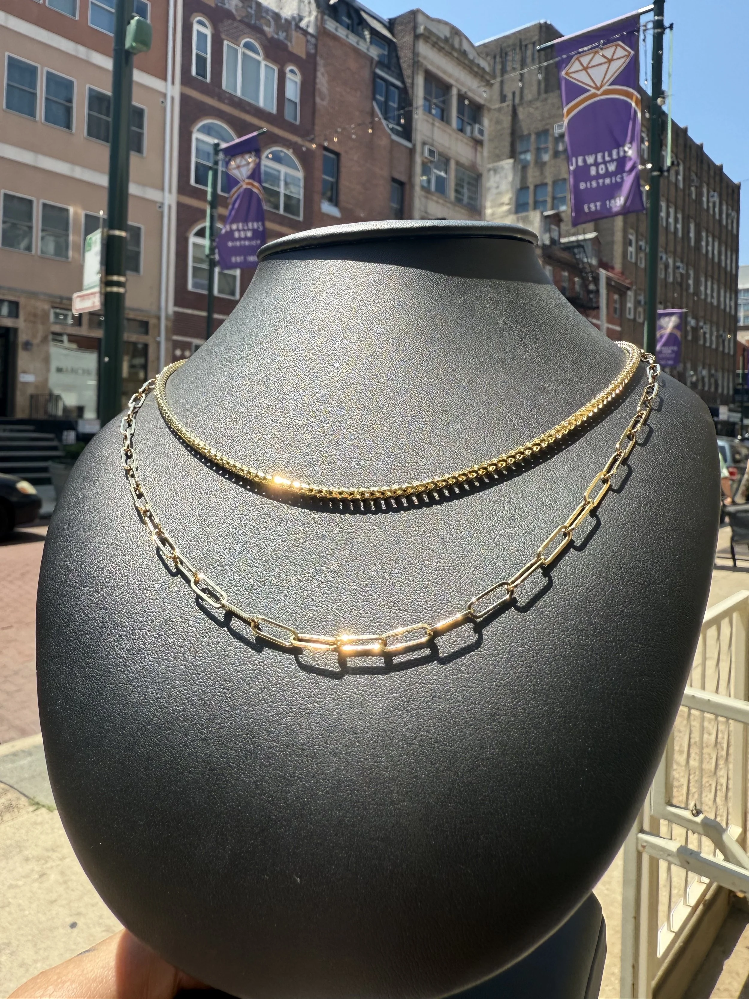 Paperclip Chain - 14K Yellow Gold