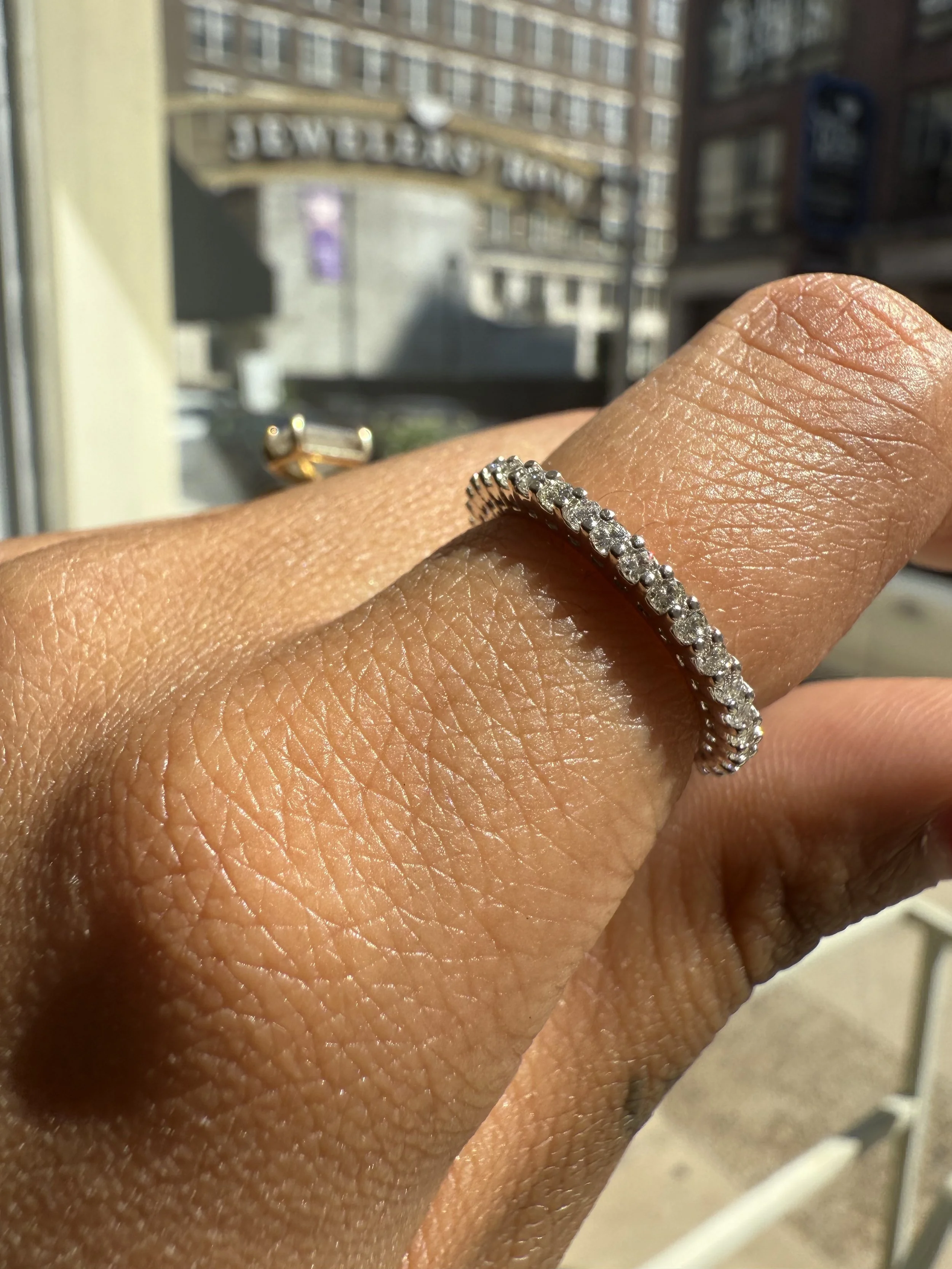 Eternity Band - 14K White Gold
