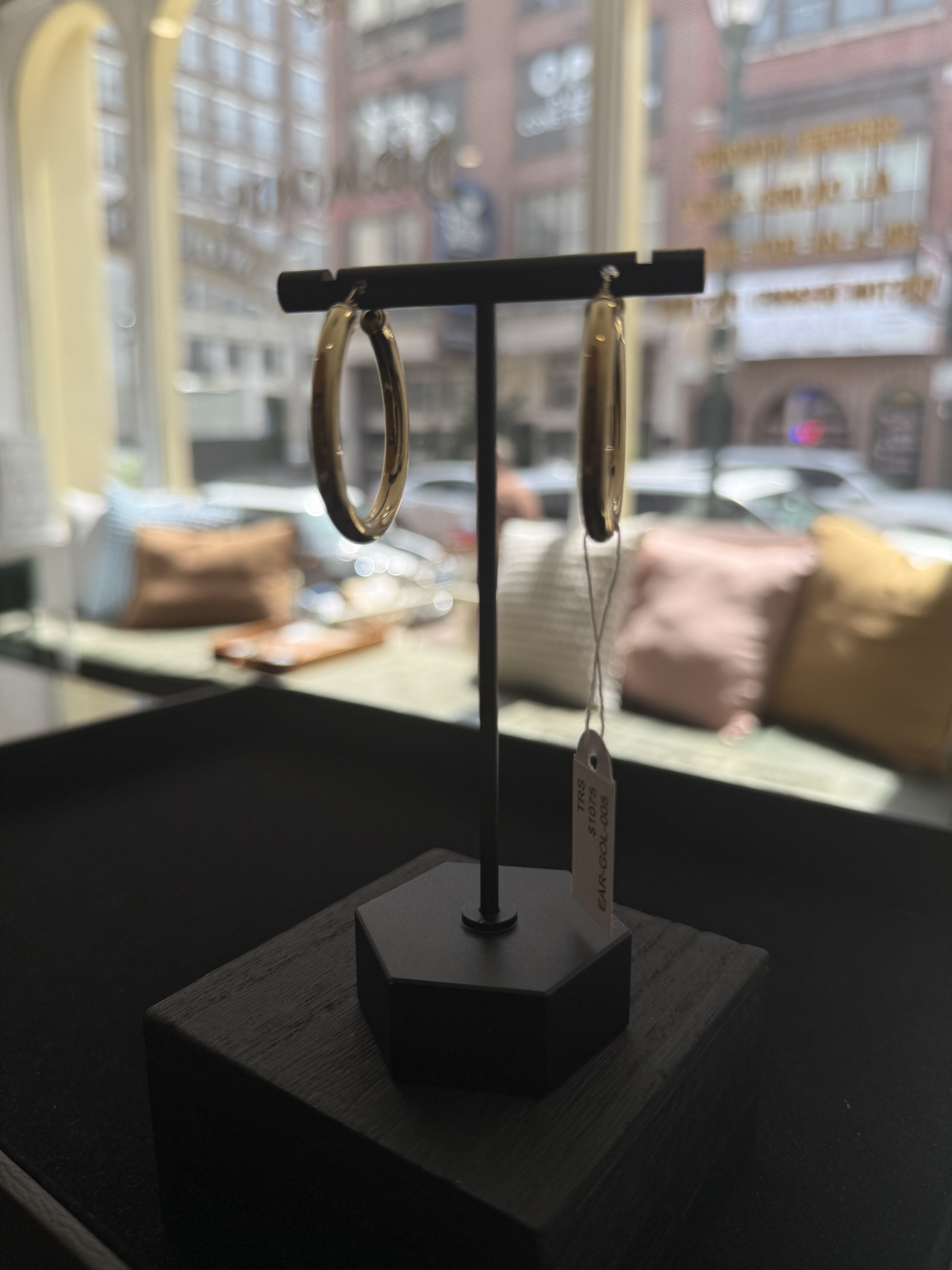 35mm Hoops - 14K Yellow Gold