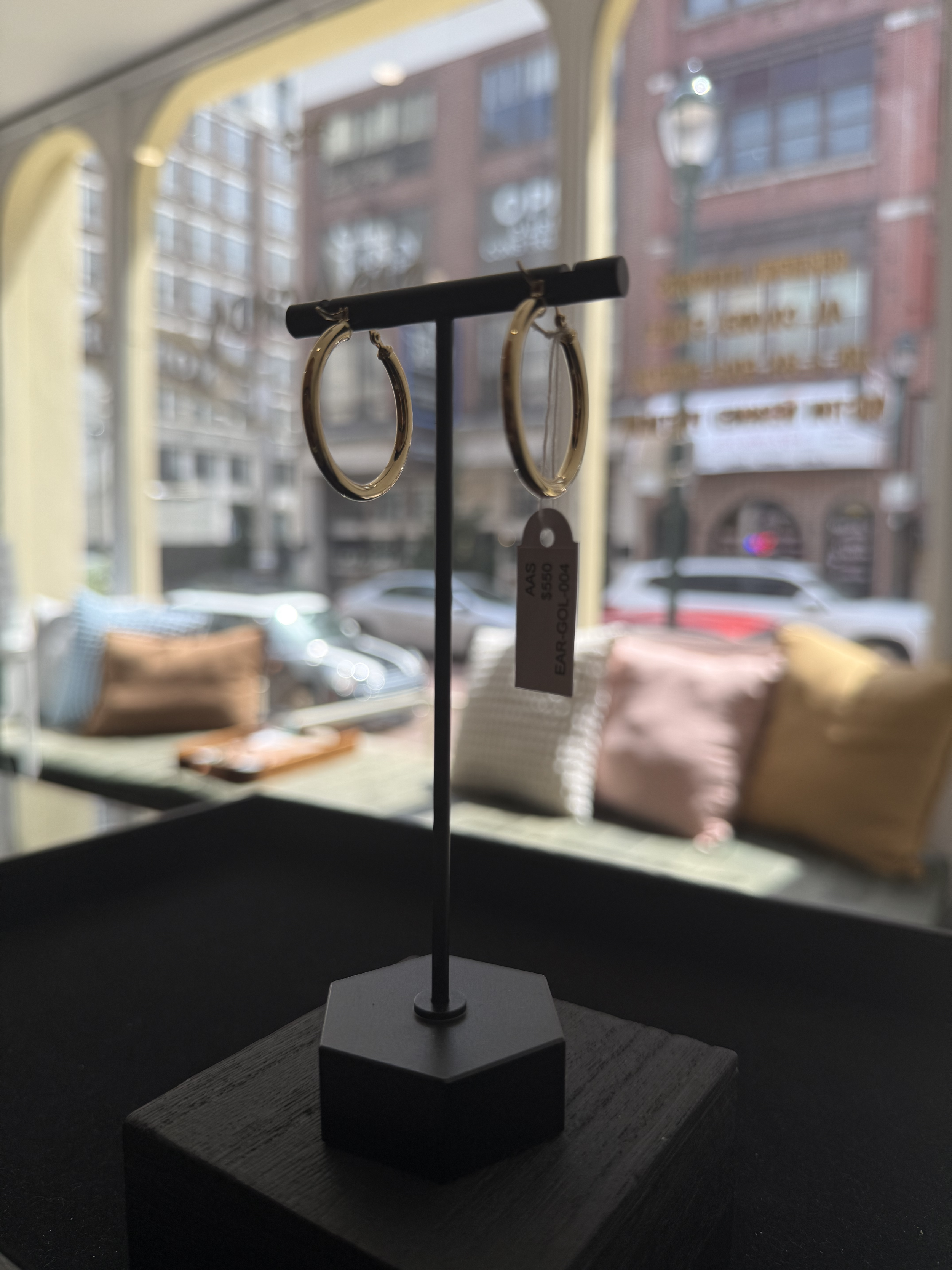 30mm Hoops - 14K Yellow Gold