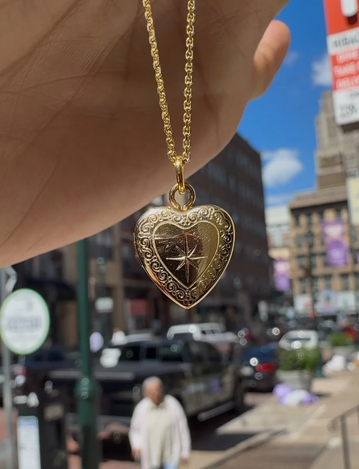 Heart Locket - 14K Yellow Gold