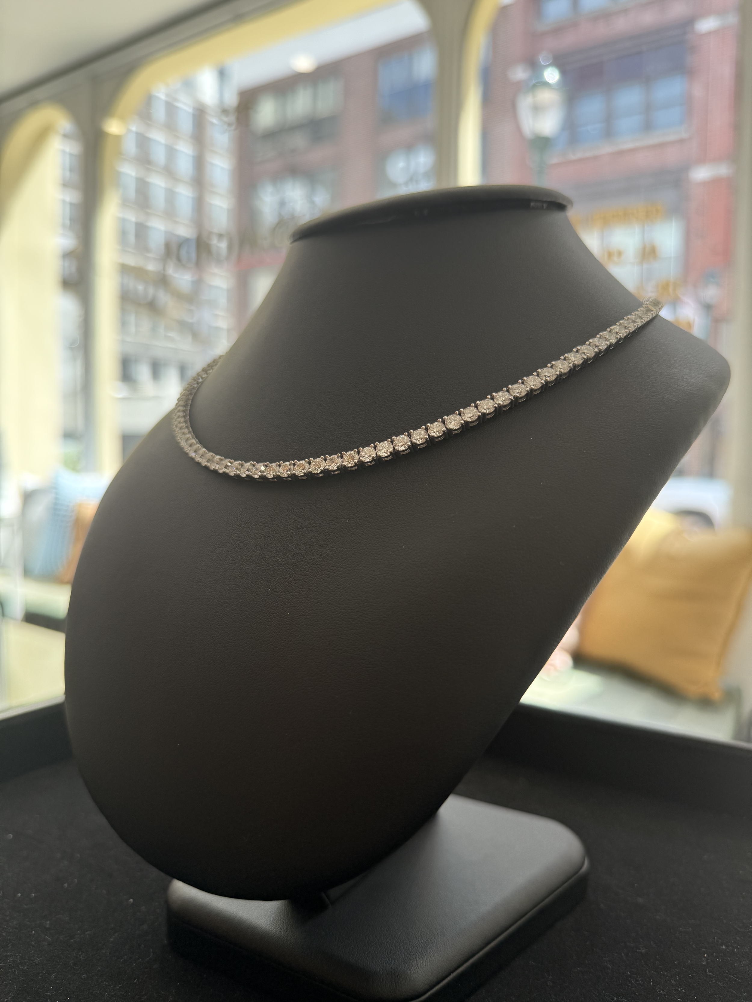 27.75 Carat Diamond Tennis Chain