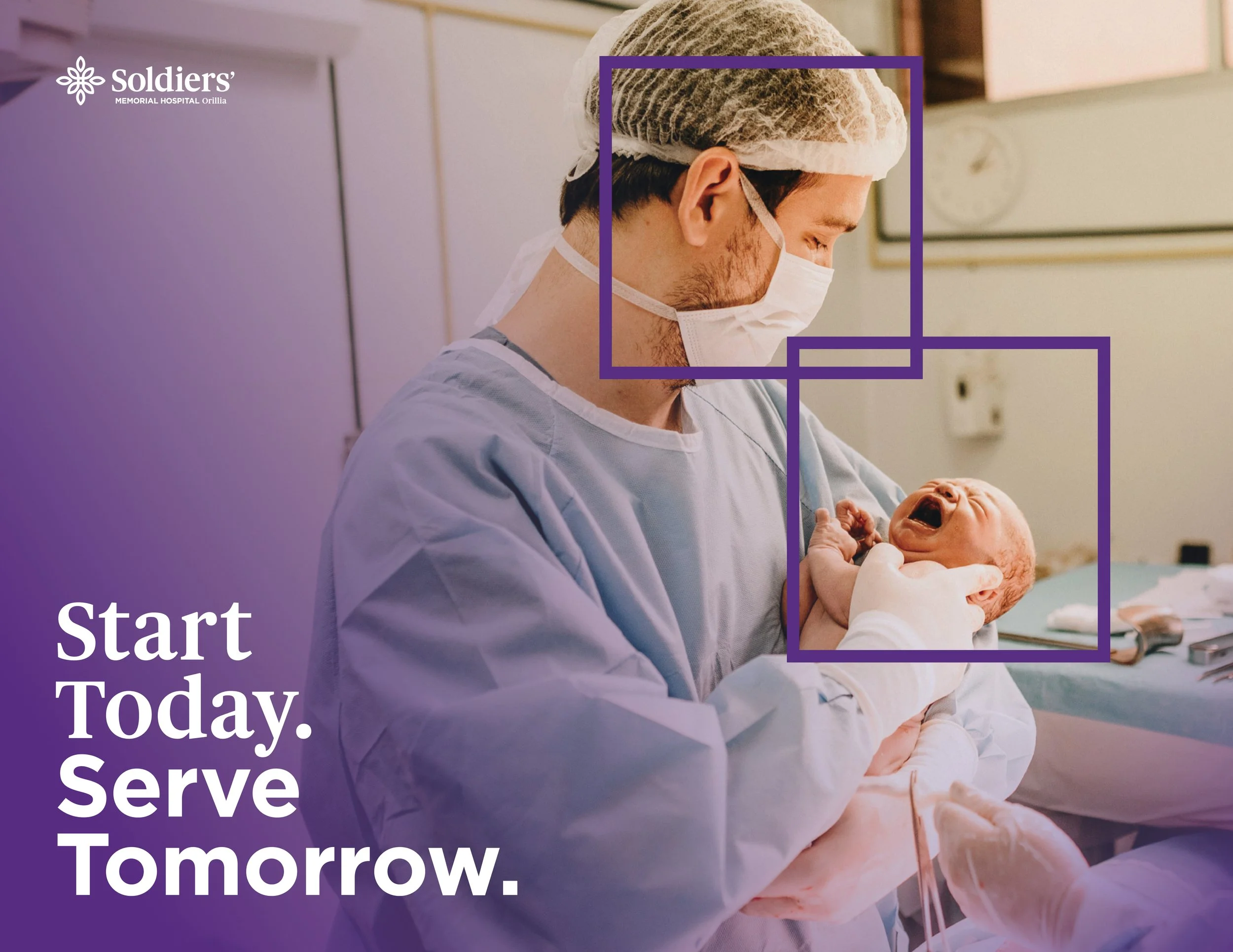 Start Today. Serve Tomorrow.