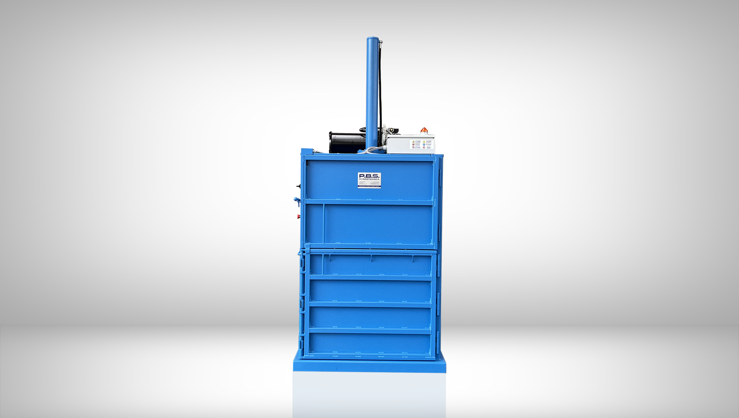 Pressa per rifiuti Compact 11 per cartone e plastica