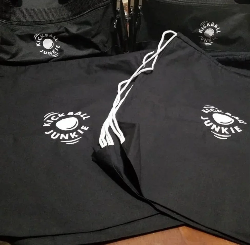 Kickball Junkie String Bag