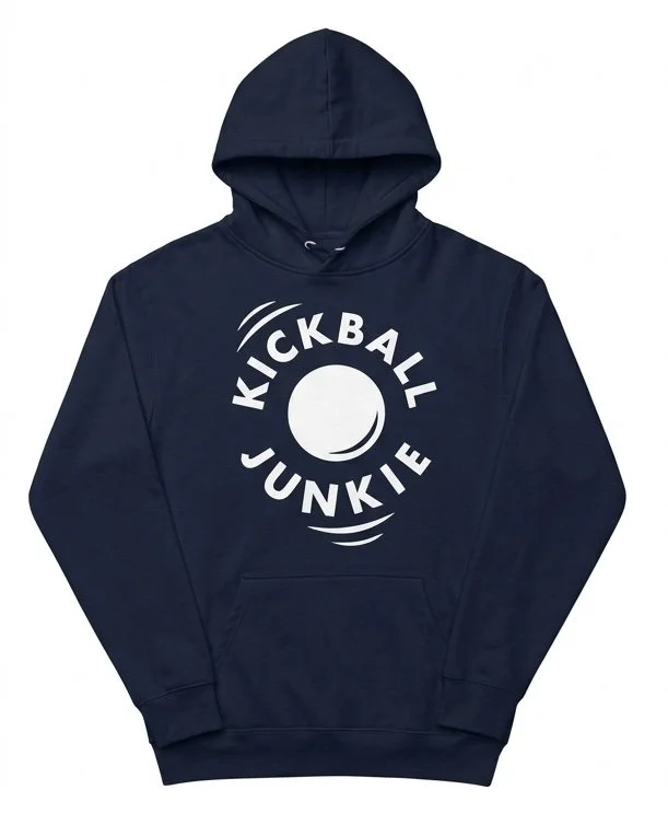 Kickball Junkie Pullover Hoodie (Unisex)