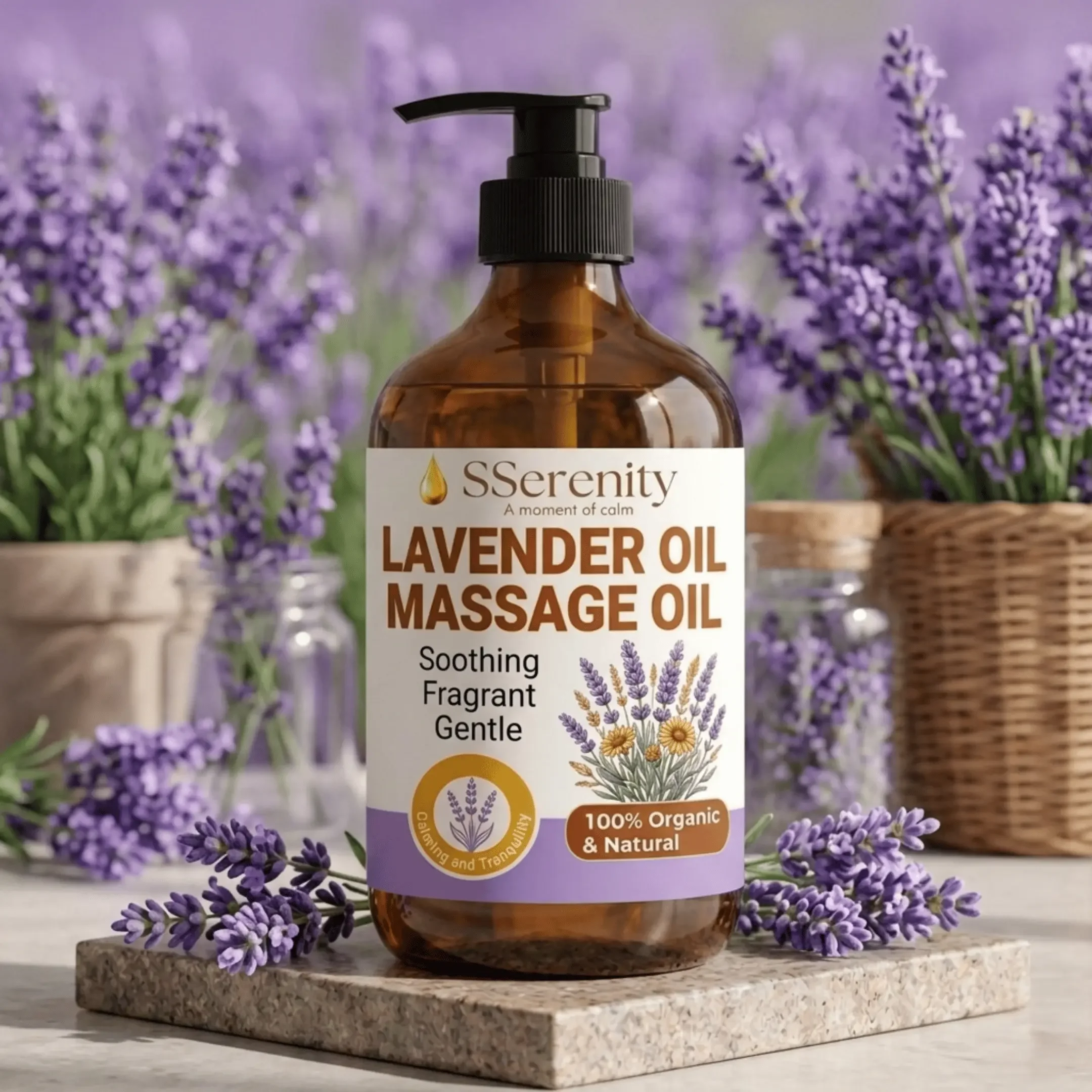 Lavender Massage Oil