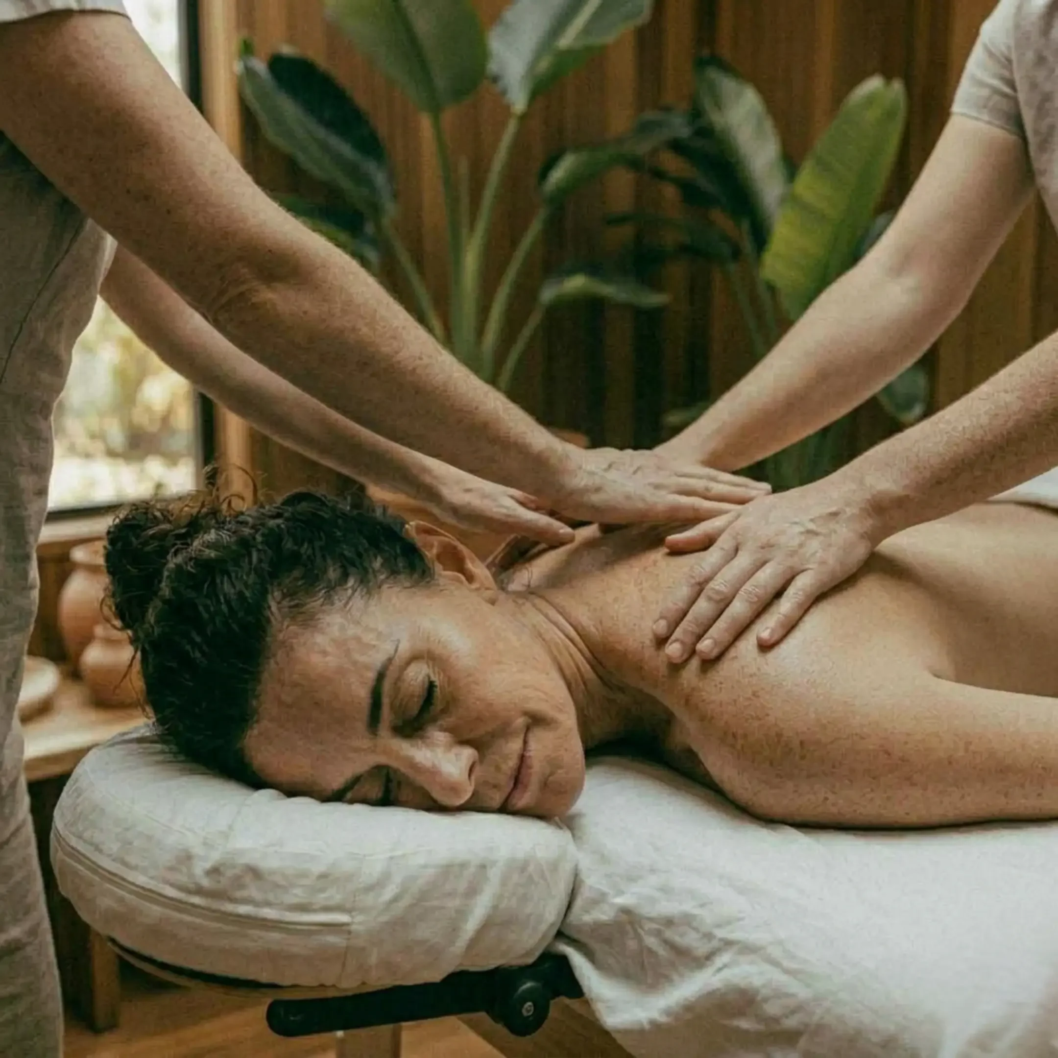 Four-Hand Massage (Aromatherapy Services Only)