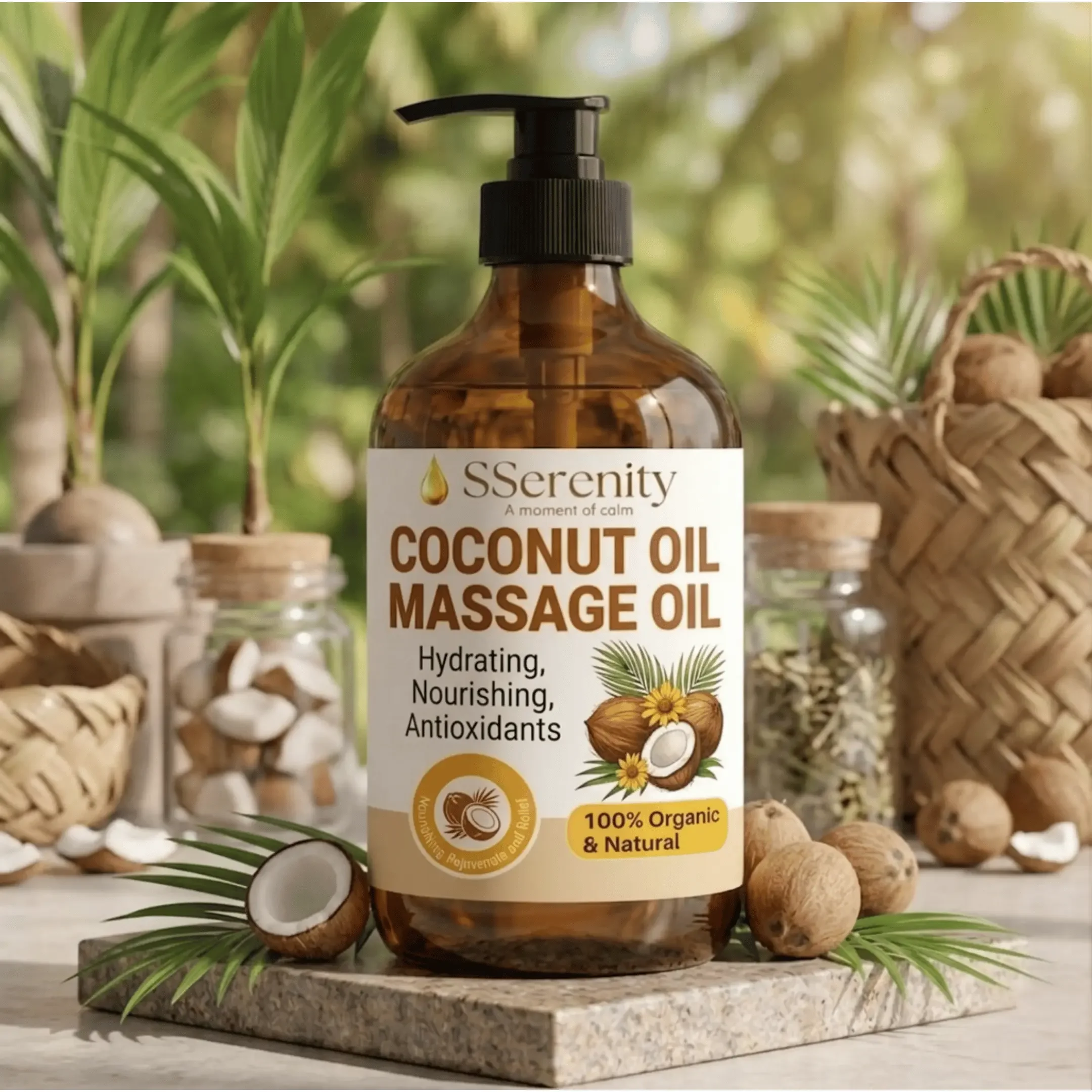 Coconut Massage Oil