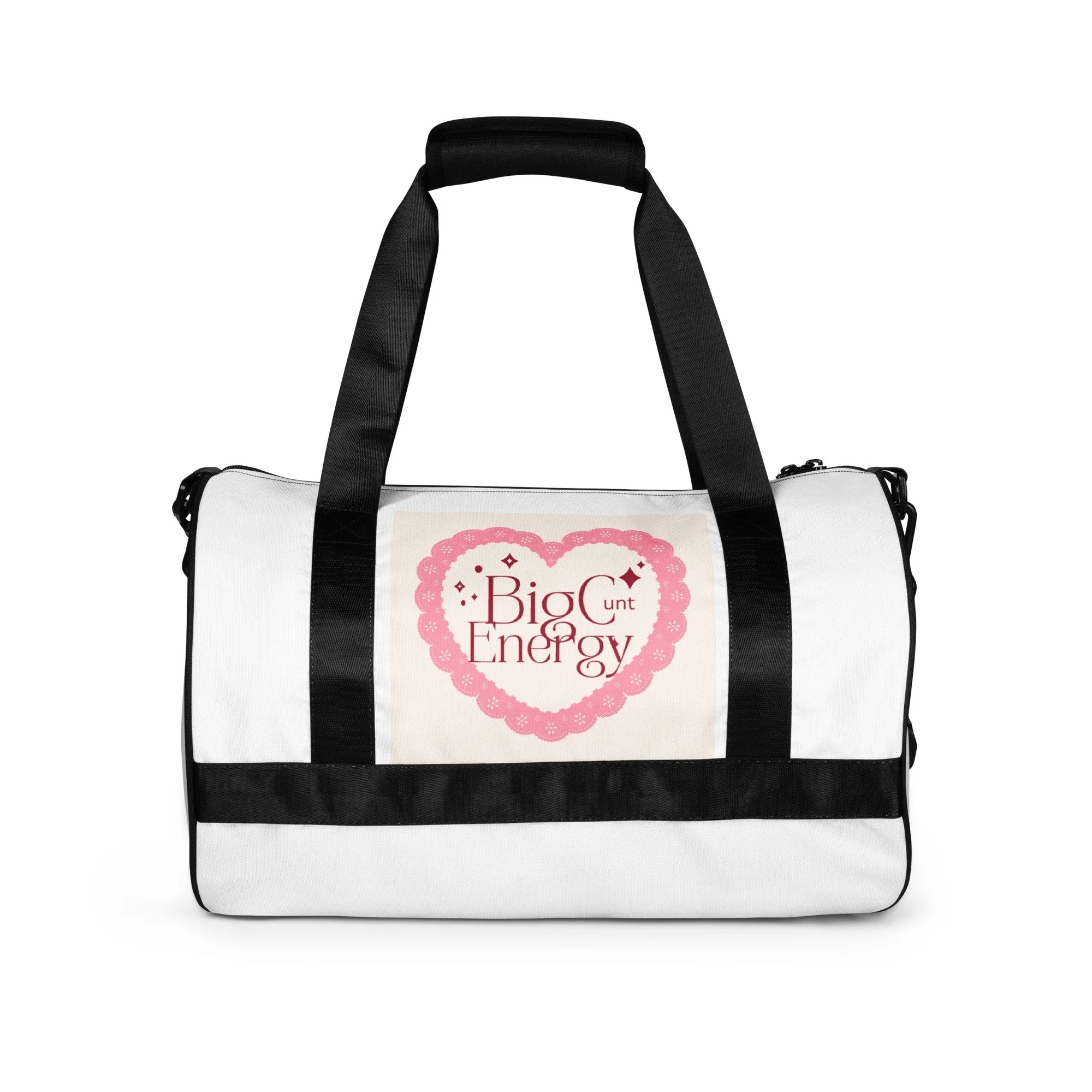 Big C Energy All-over print gym bag