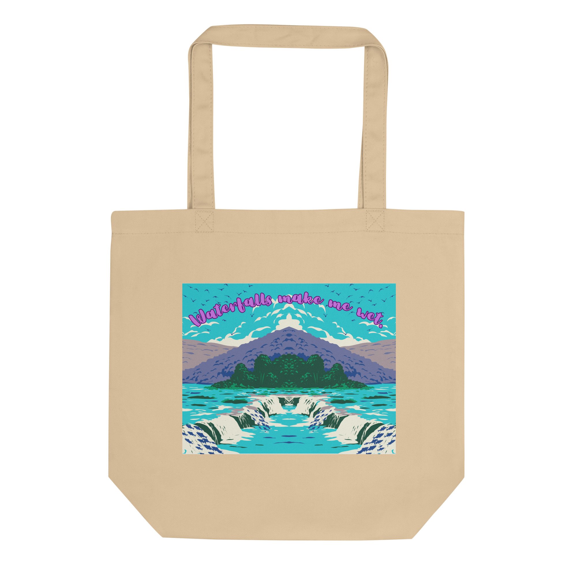 Waterfalls Make Me Wet Eco Tote Bag