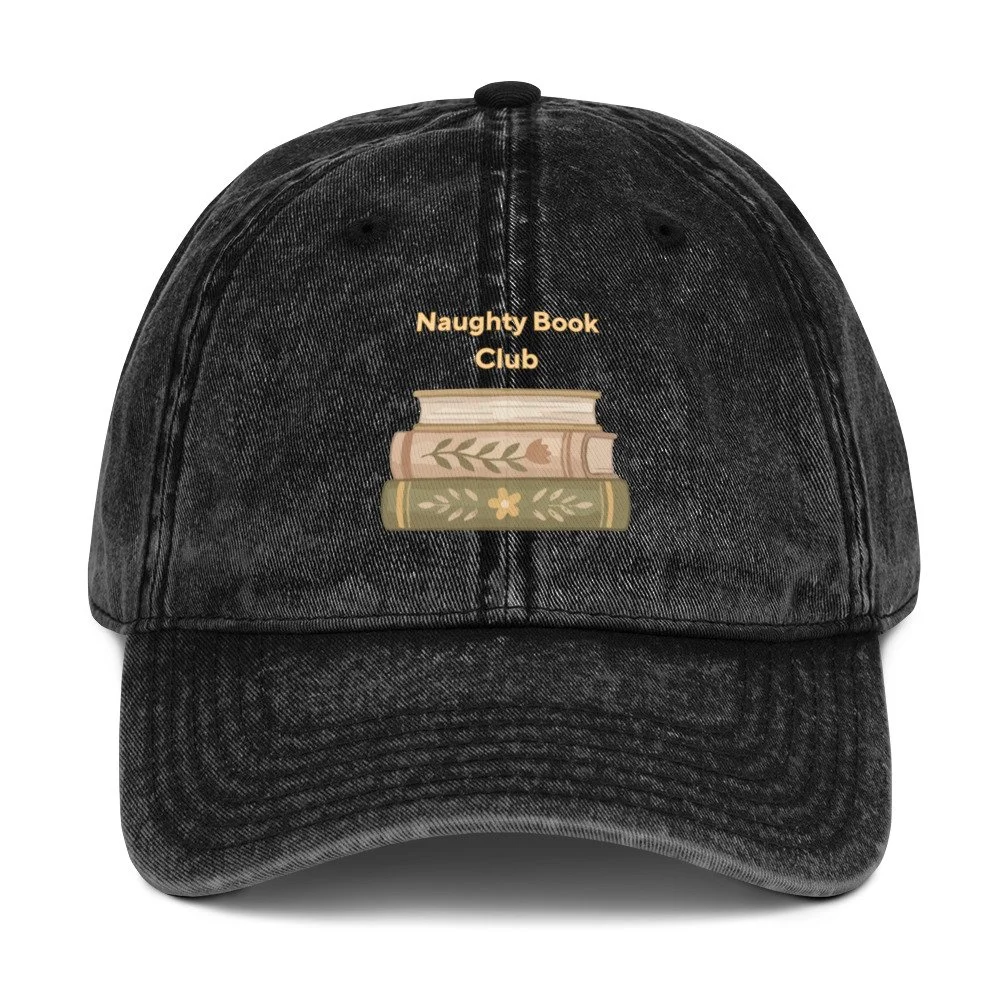 Naughty Book Club Denim Cap