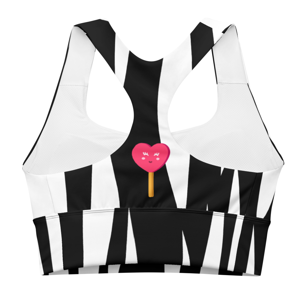 100% Brat Recycled Longline Sports Bra