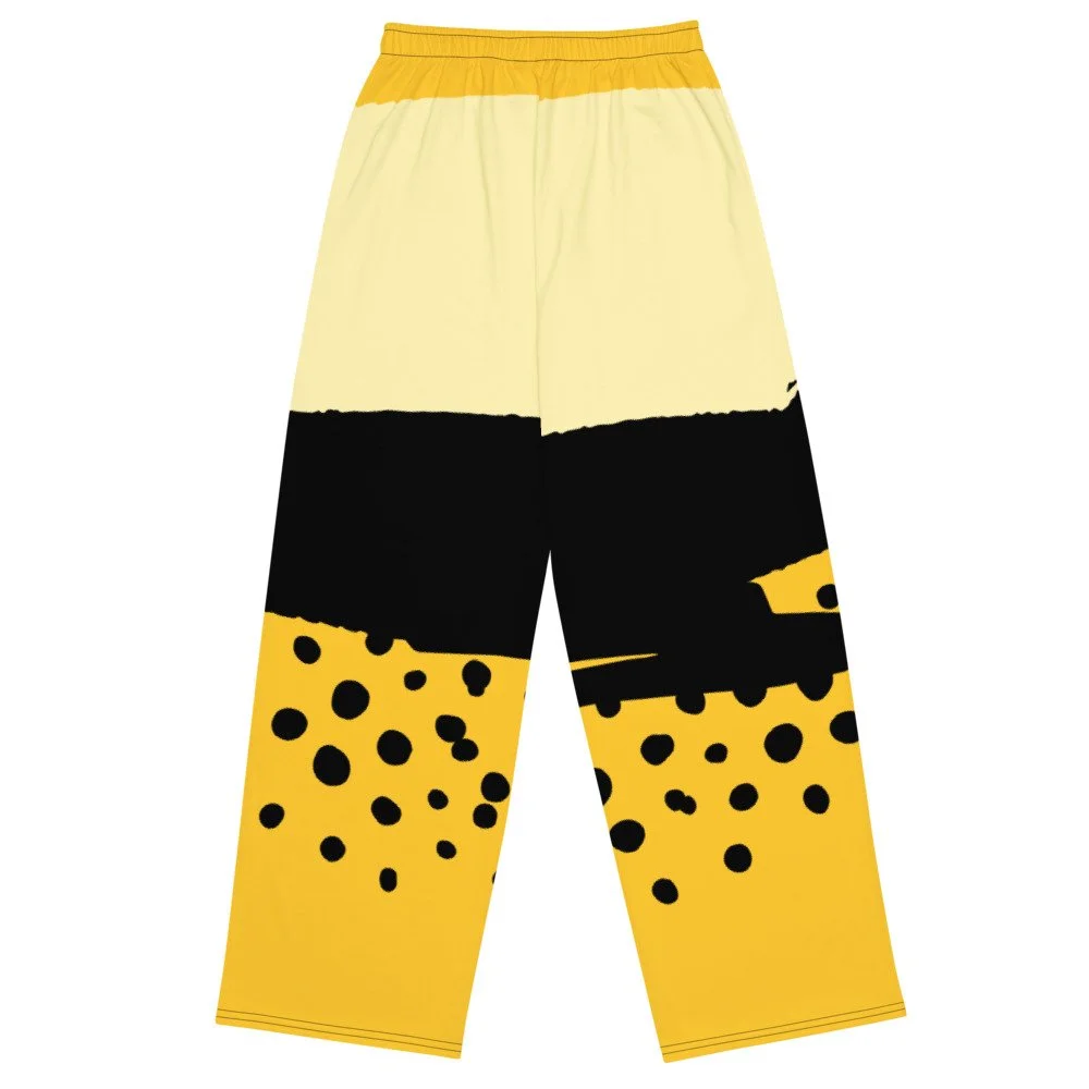 All-over print unisex wide-leg pants
