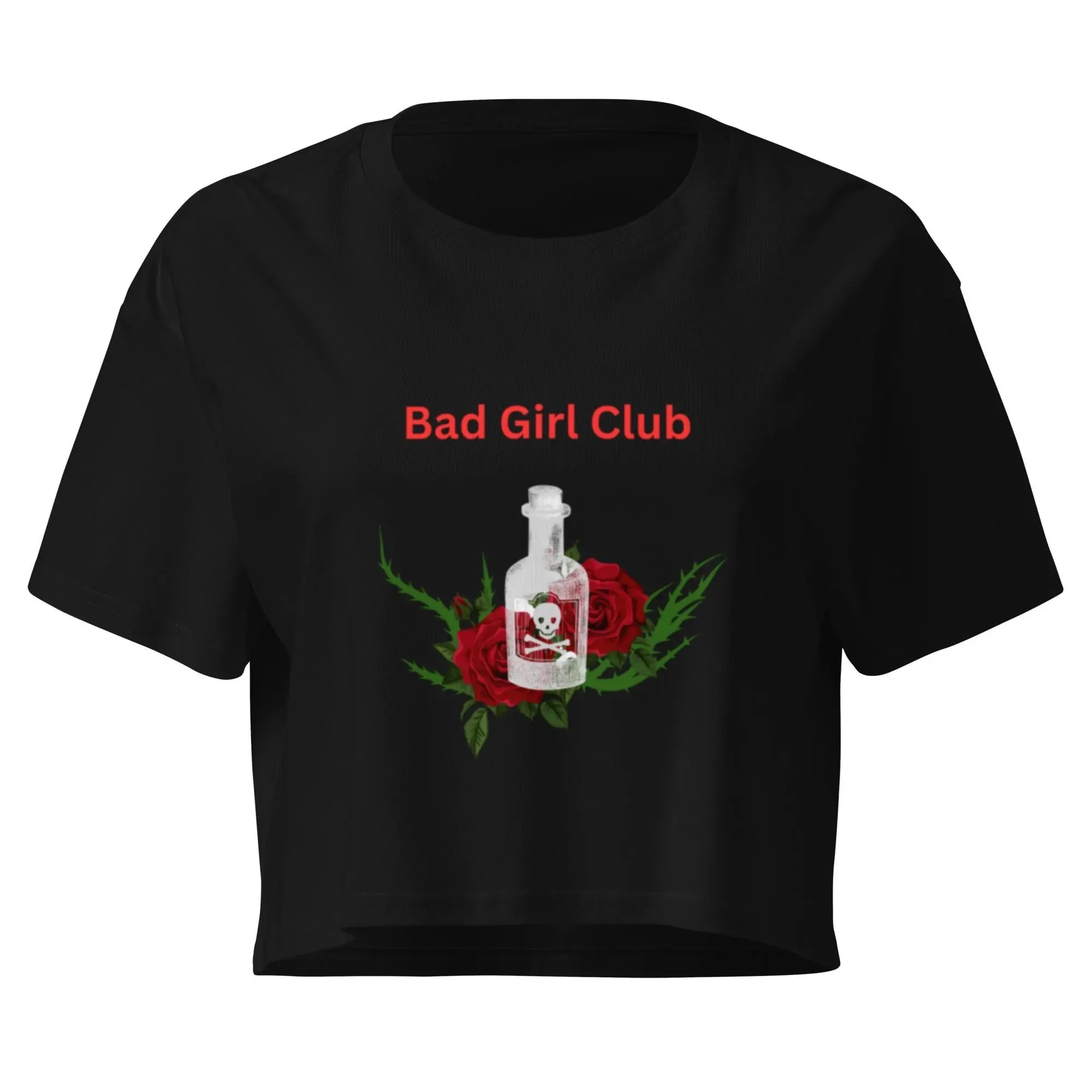 Bad Girl Club Graphic Crop Top
