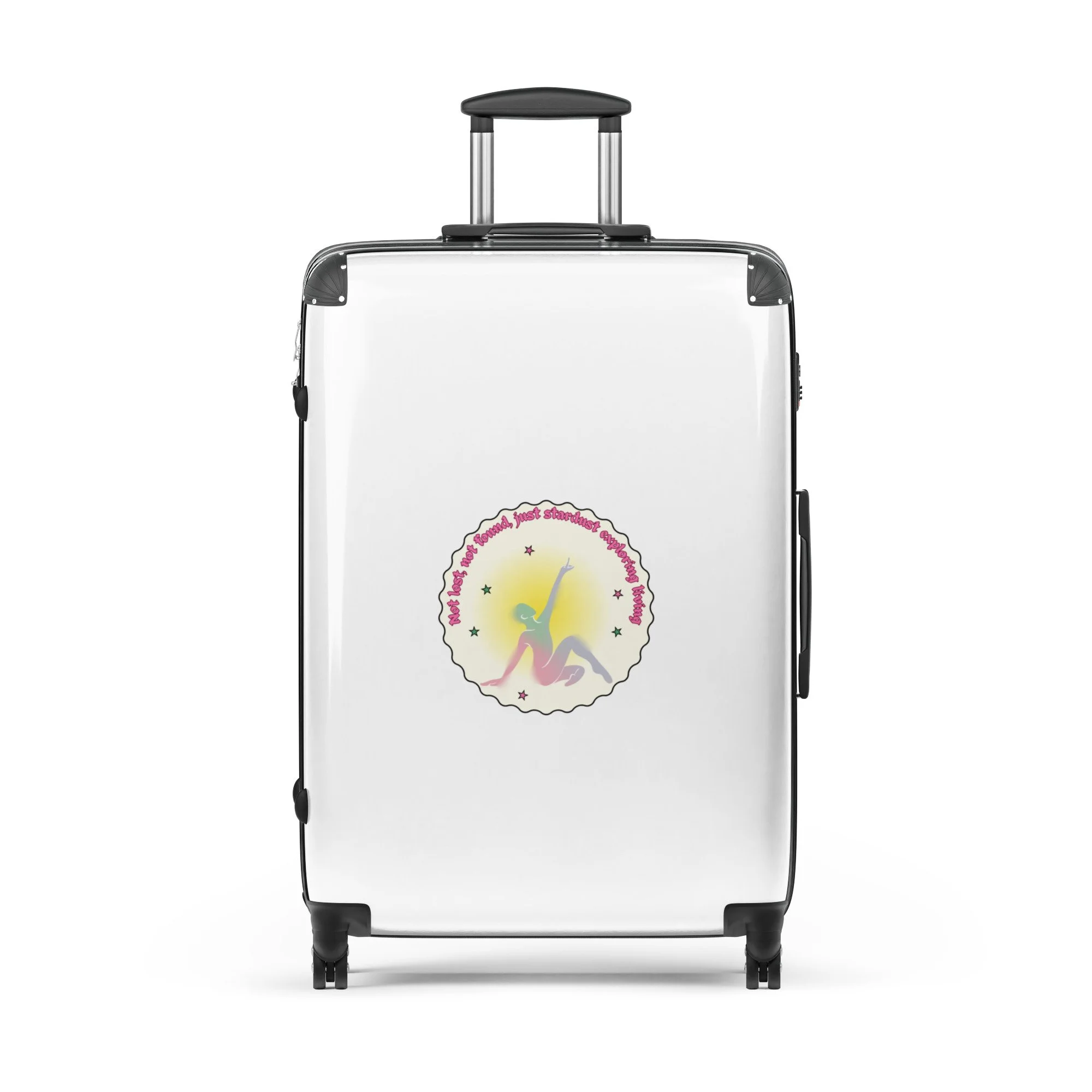 Living Stardust Hard-shell suitcase