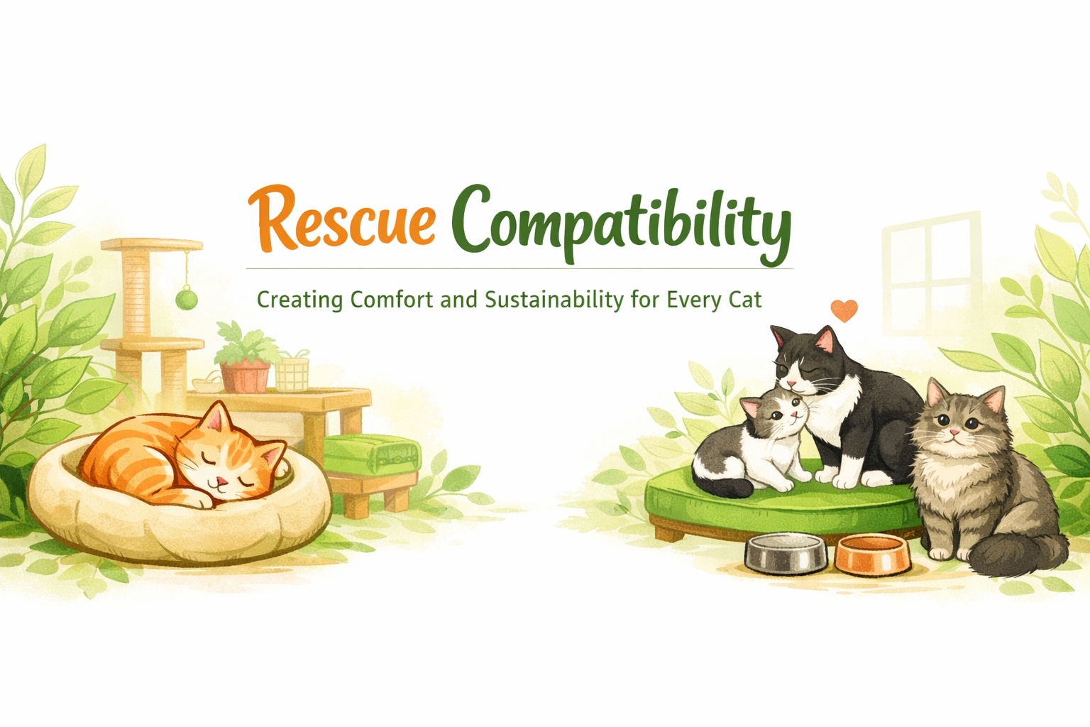 🐾 The rescue effect : How sustainable litter supports cats in high‑demand environments