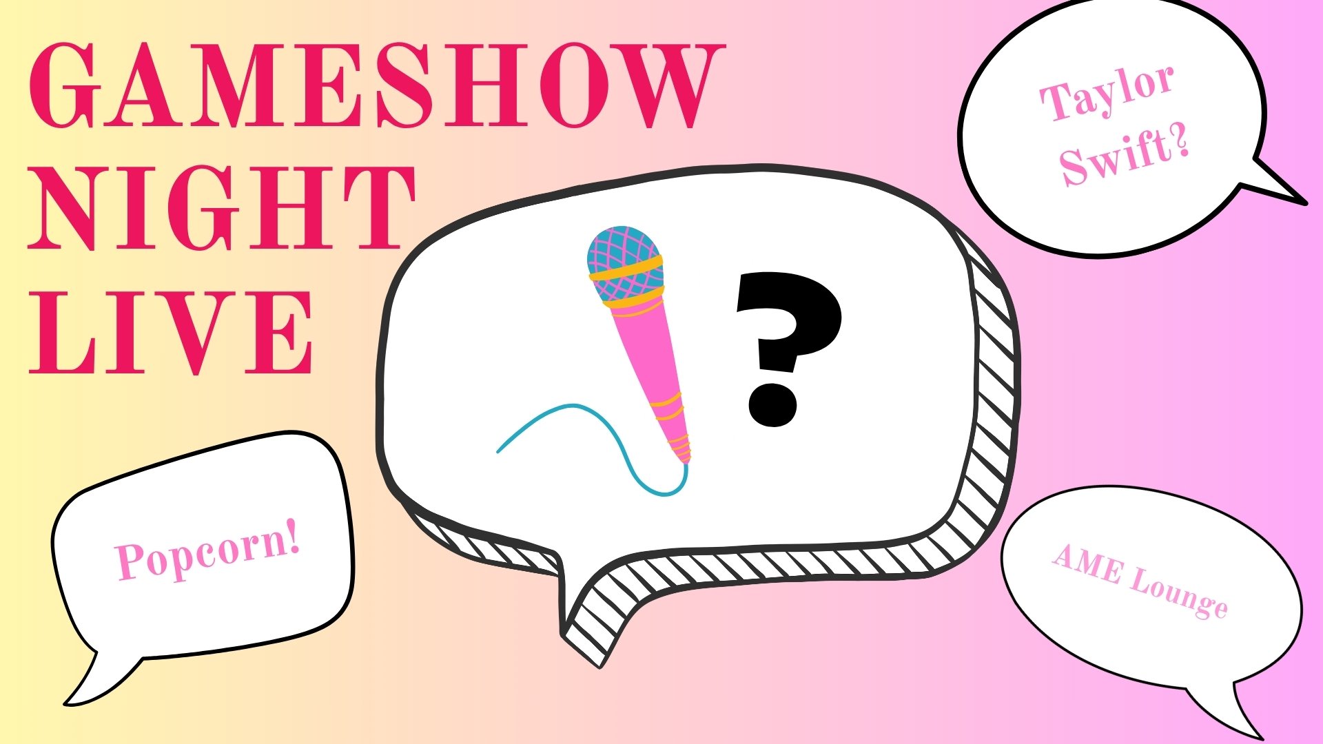 LADIES GAME SHOW NIGHT! 