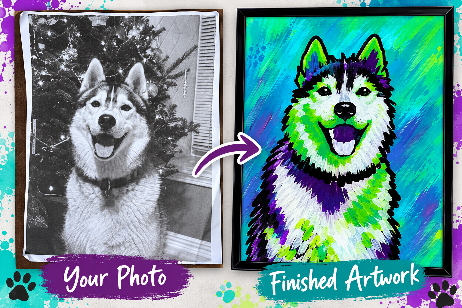 Paws & Paint: Create Your Own Pet Portrait