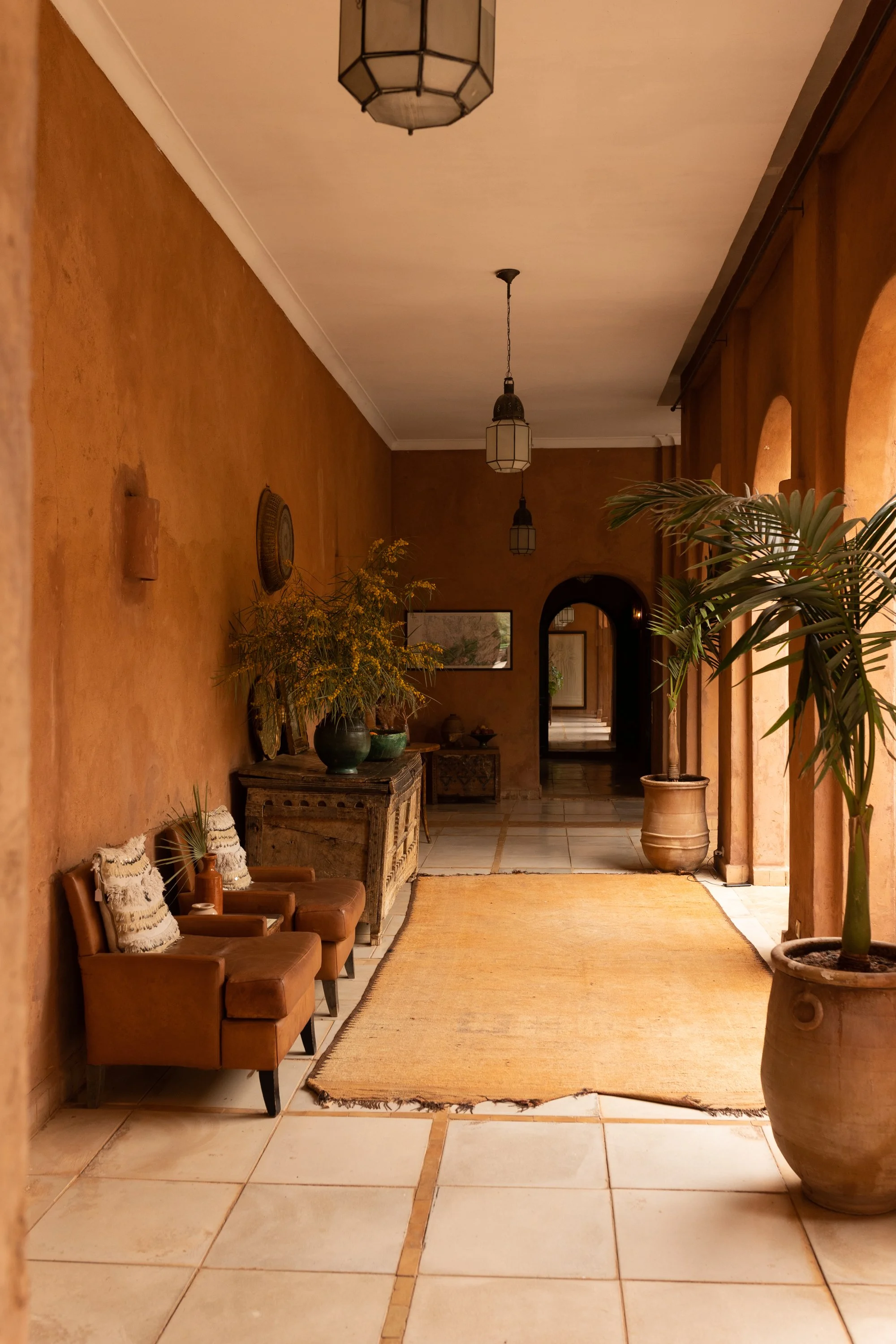 Kasbah Bab Ourika, inside the private villa