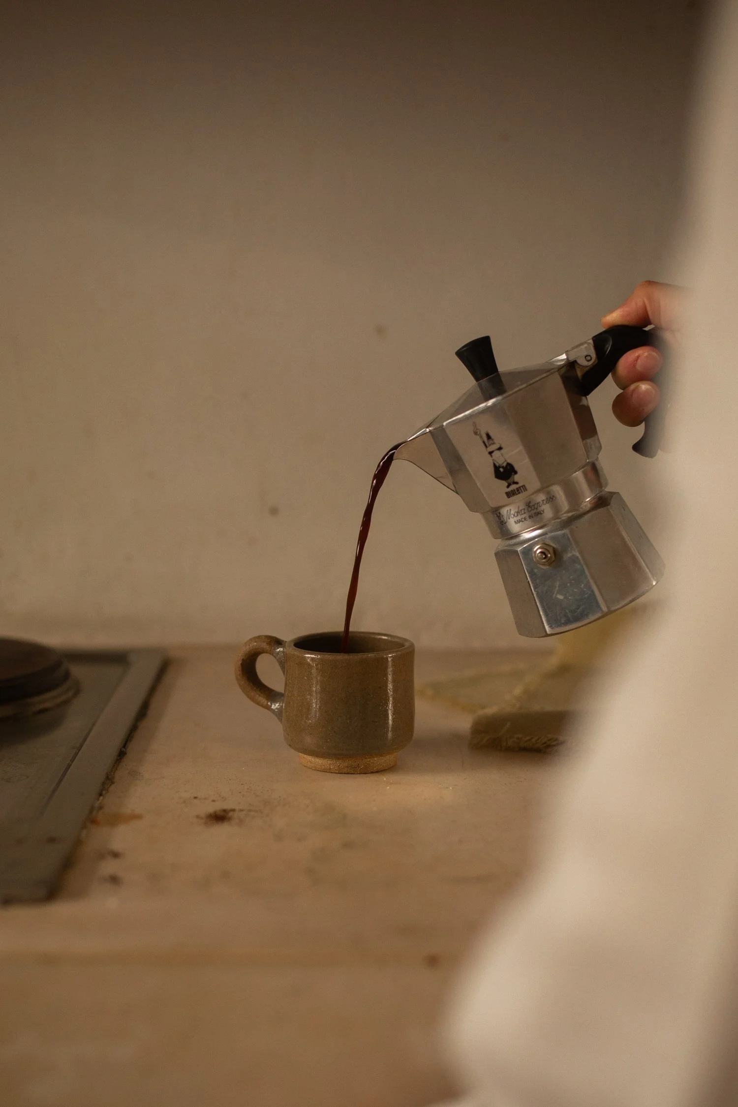 A slow morning routine featuring the Moka Express