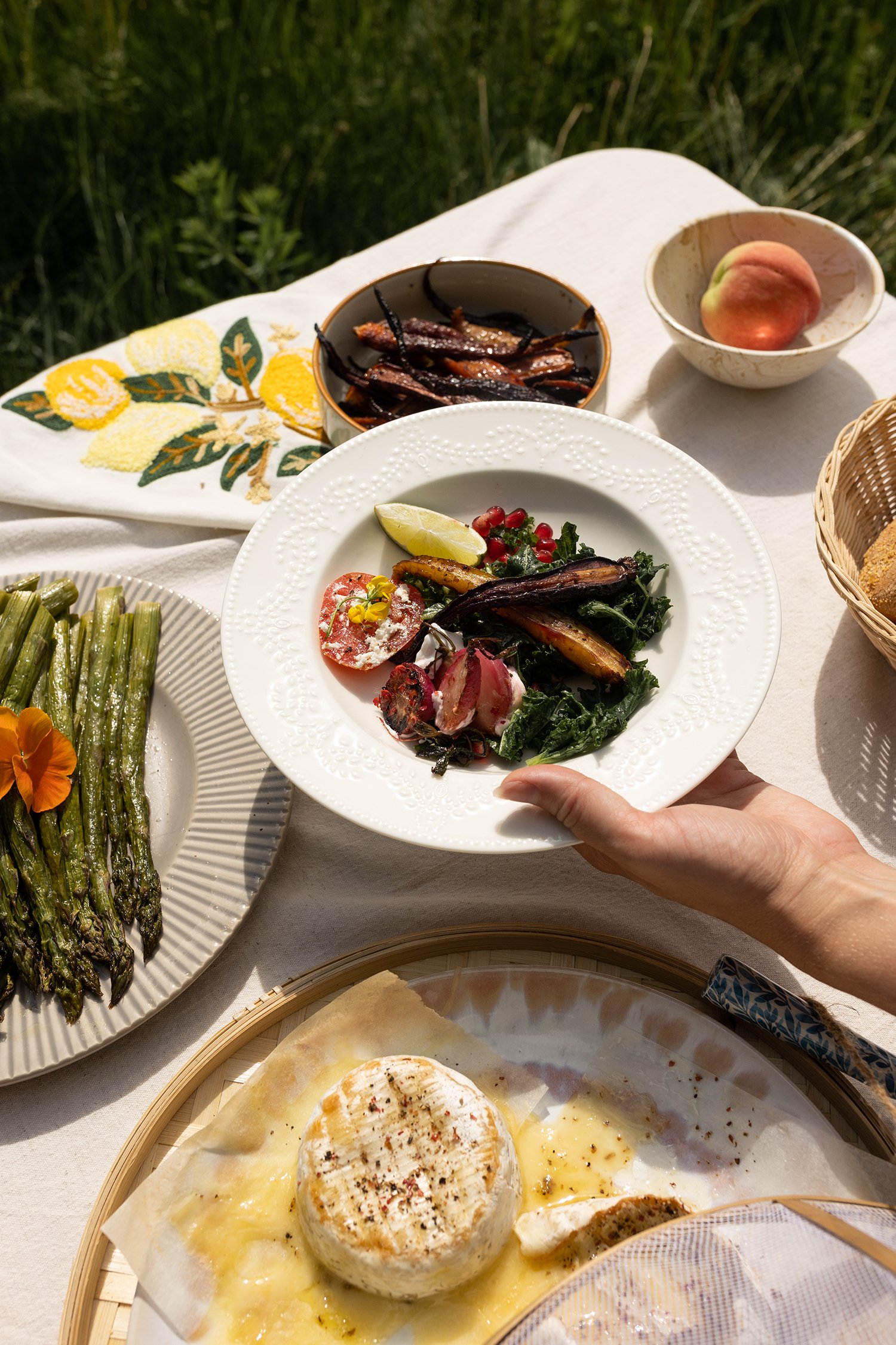 Recipes for a colourful summer table