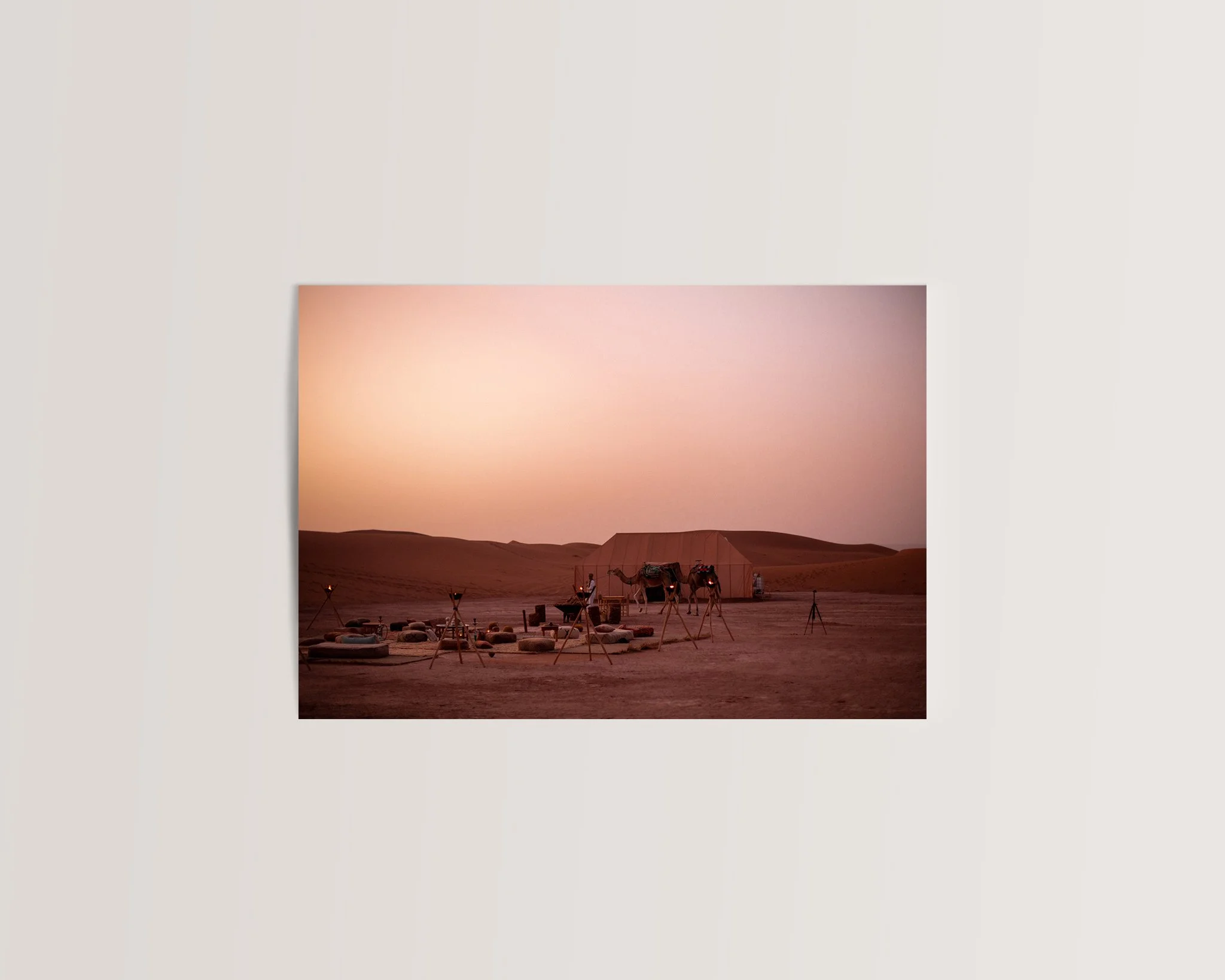 A6 Sahara Desert Travel Postcards