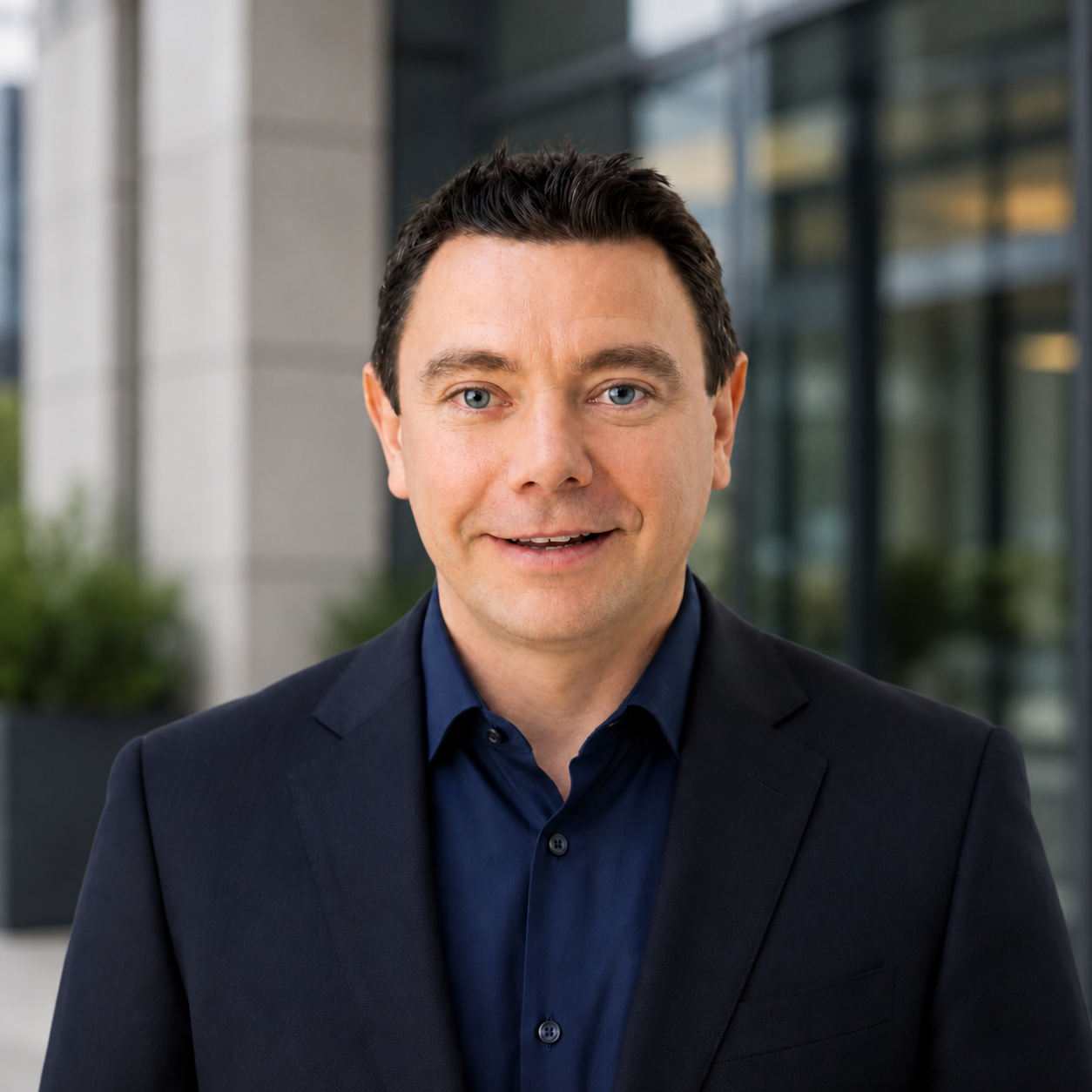 Portrait of Mark Abbs, founder and CEO of Fenton International.