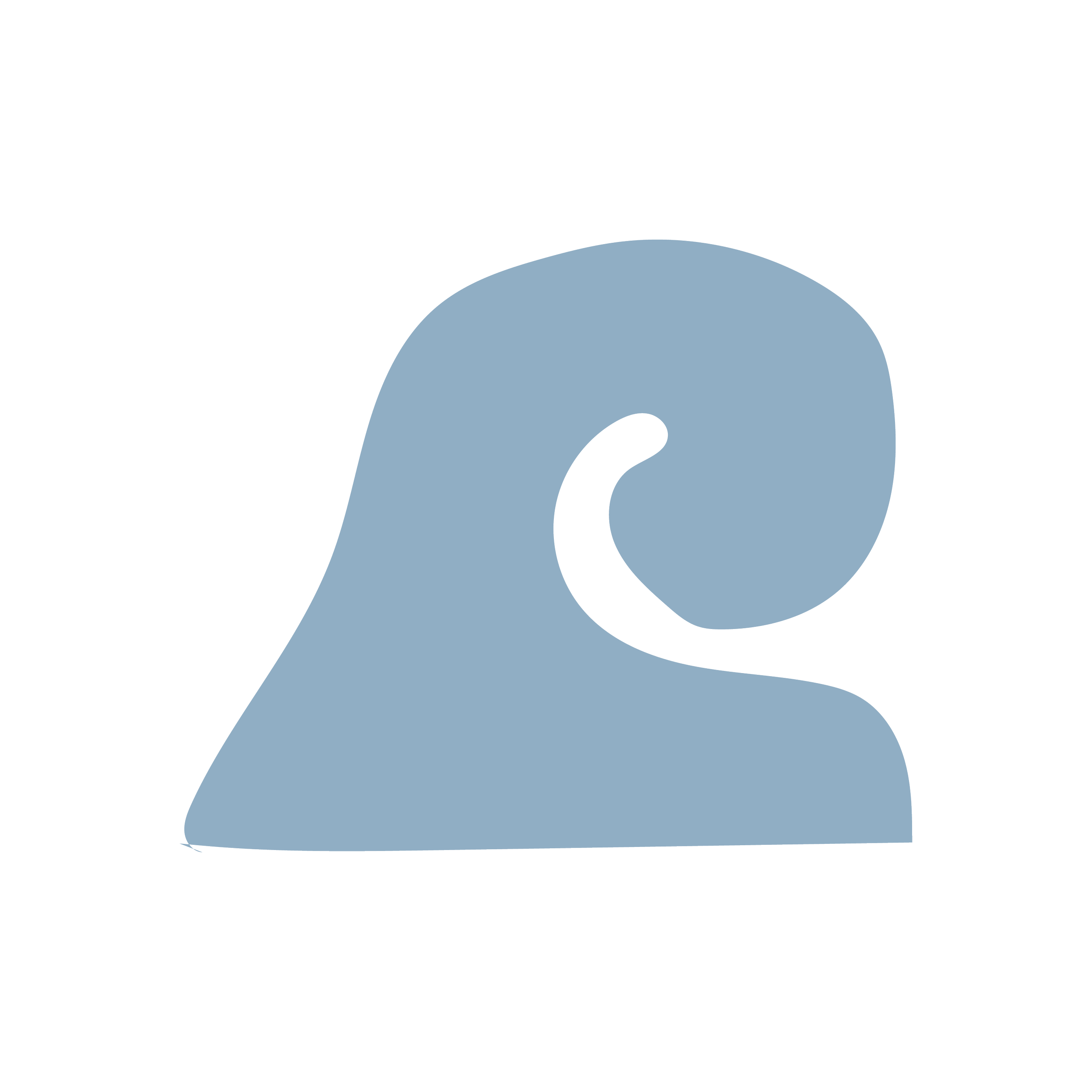 A large gray question mark over a black background.