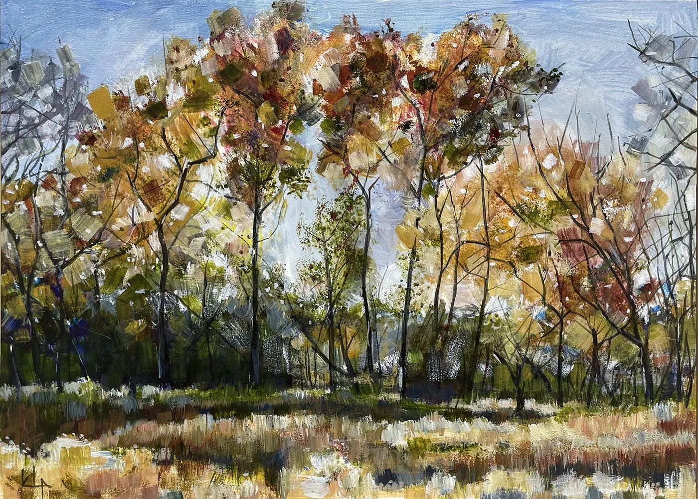 Autumn Tree Line