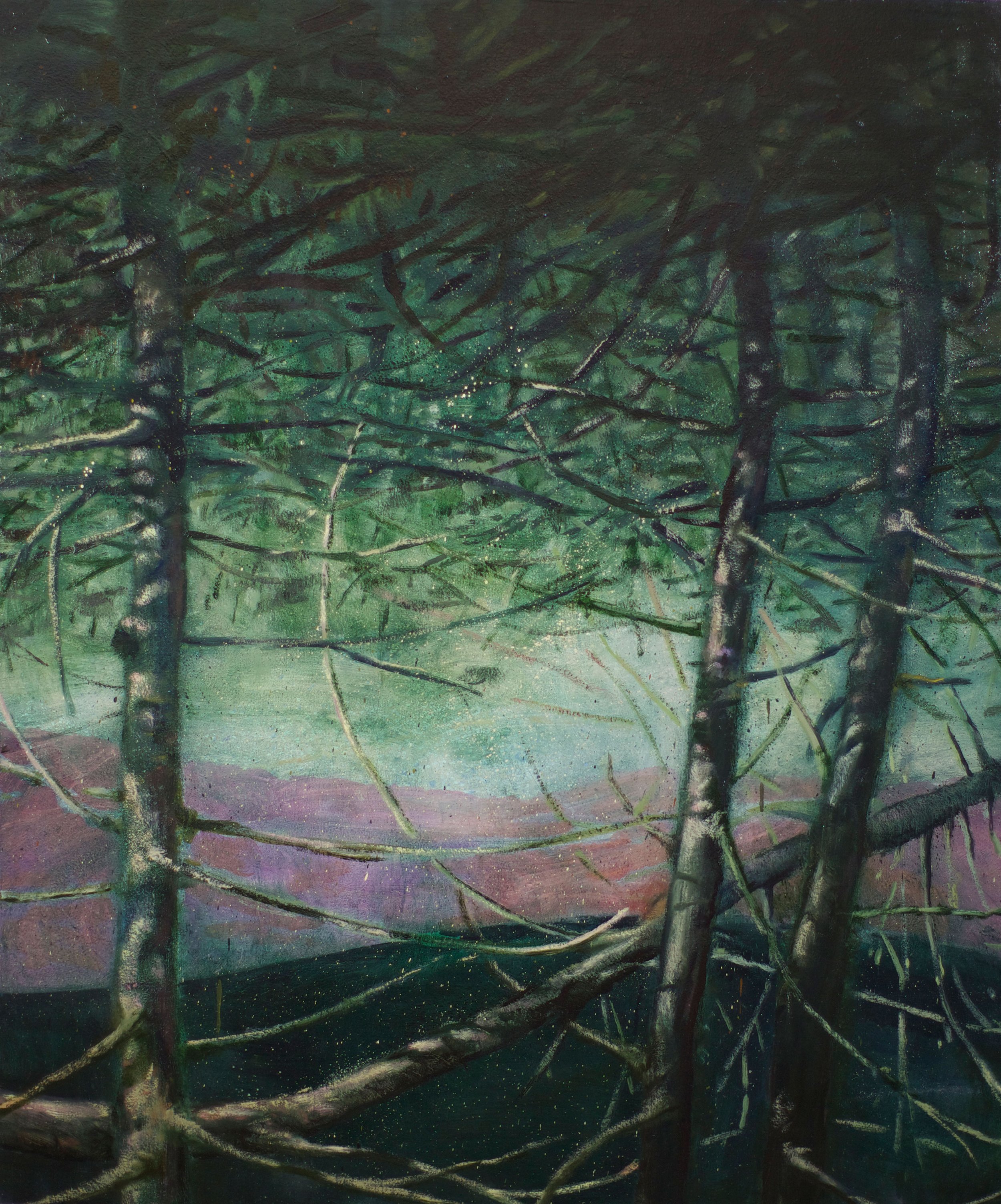 "The Lake"
Oil on Canvas