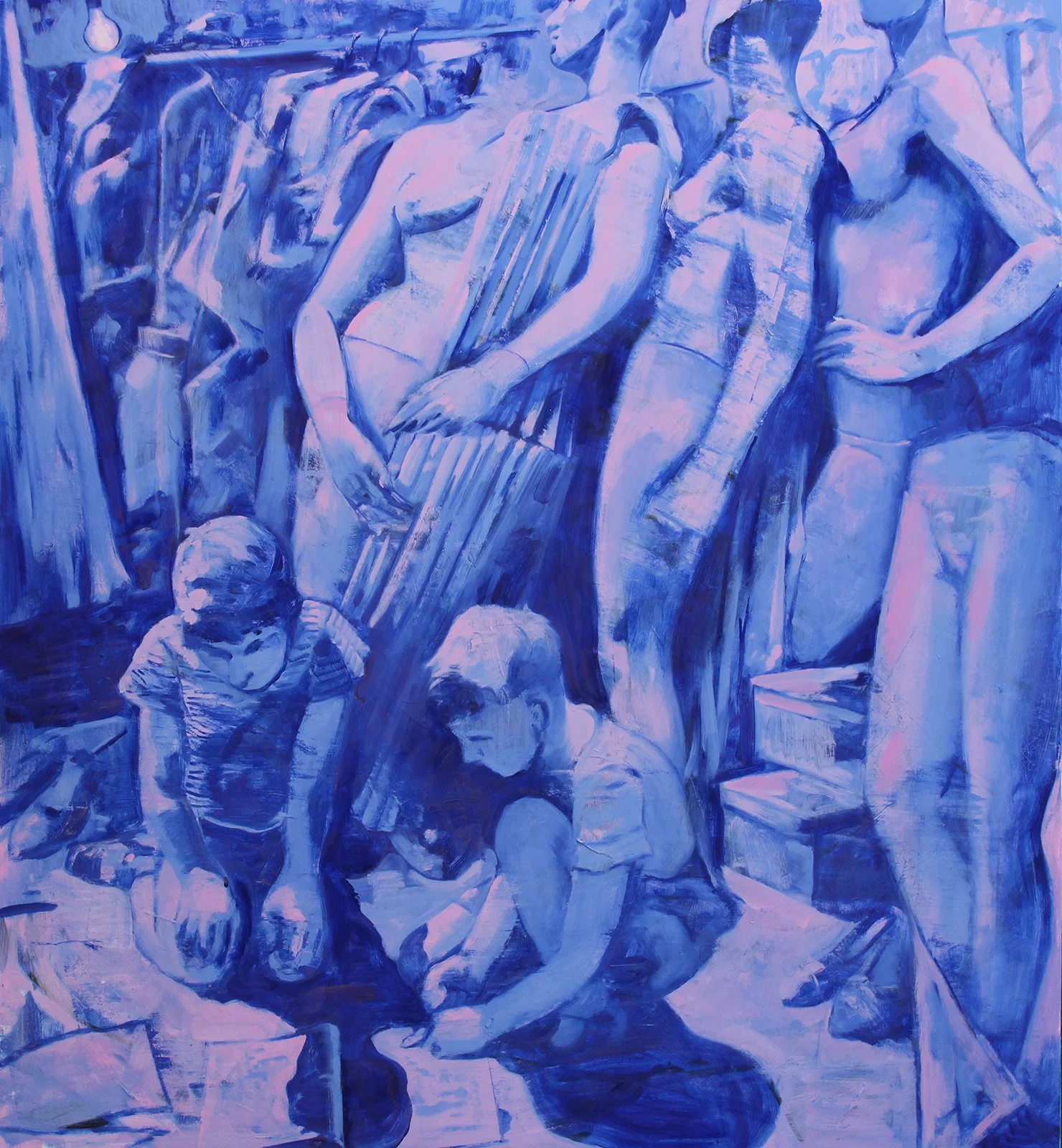 "Inculturation"
Oil on Canvas
45 x 49 x 2