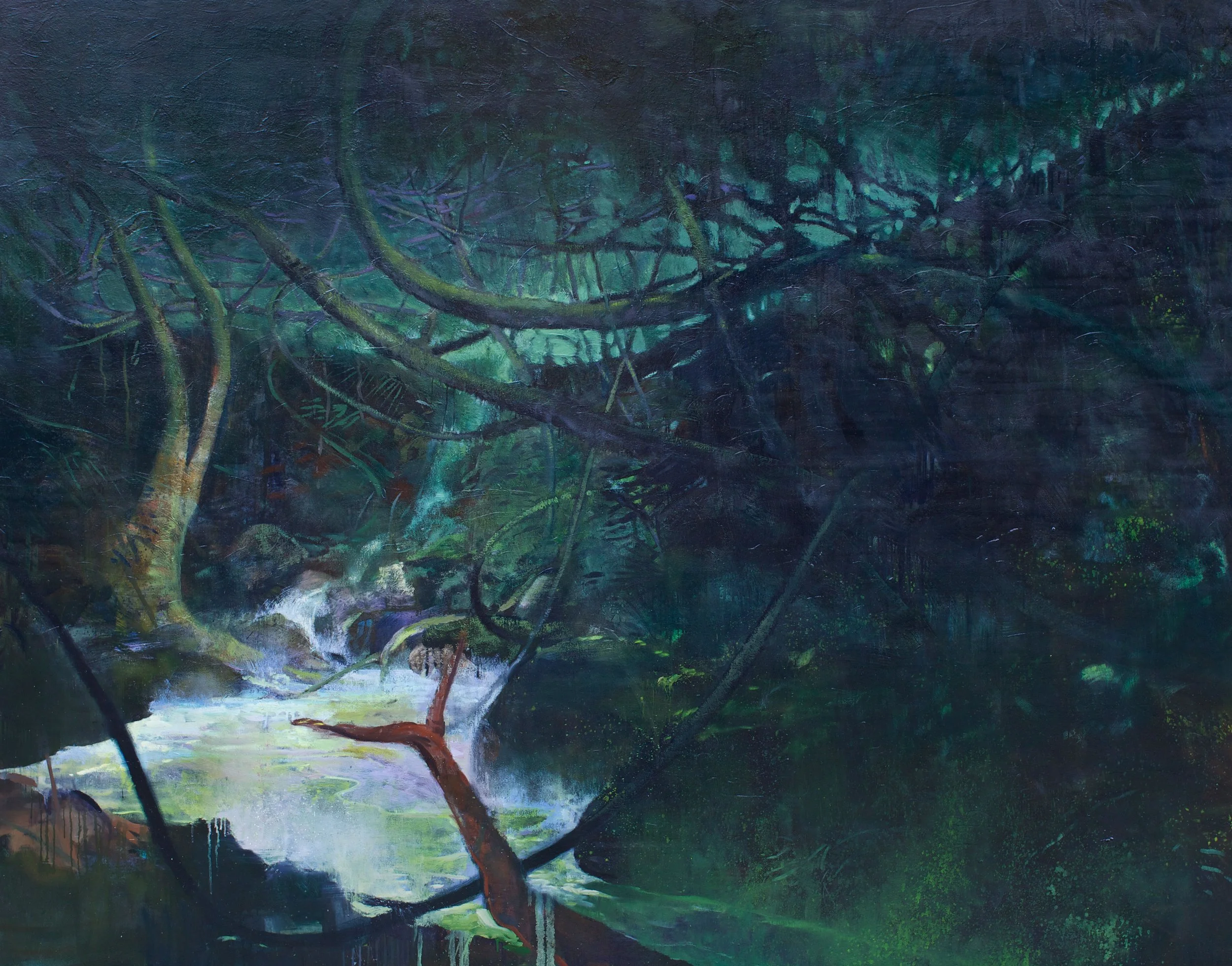 "The Jungle"
Oil on Canvas