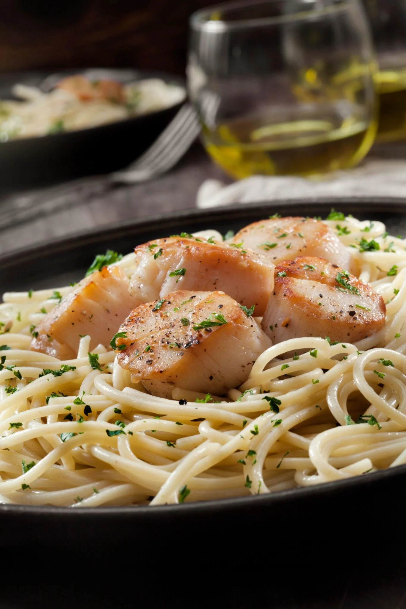 Golden Scallops &amp; Soft Evenings