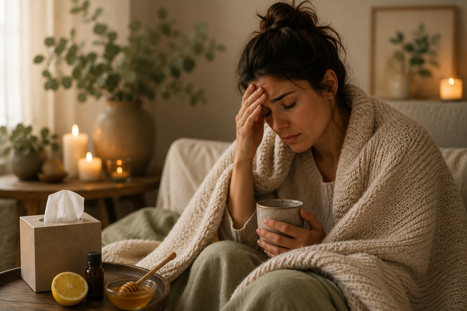 Should You Get a Massage When You’re Sick?