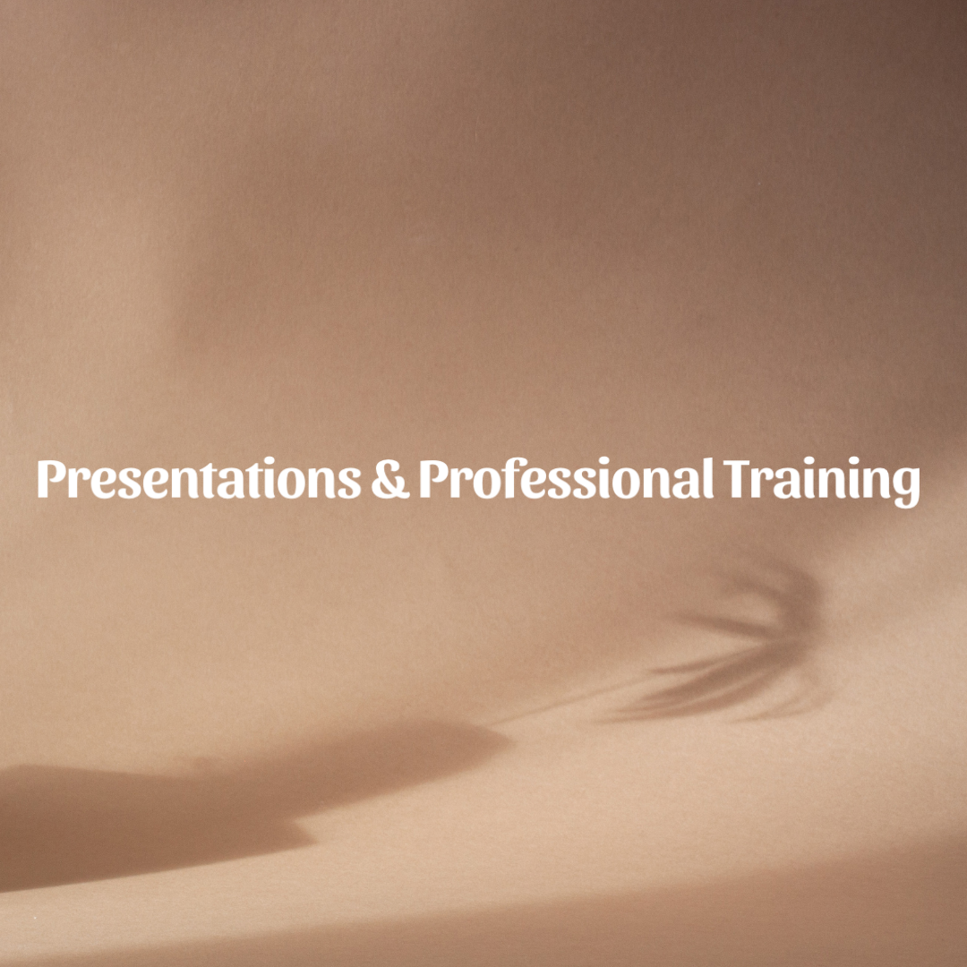 Presentations & Professional Training