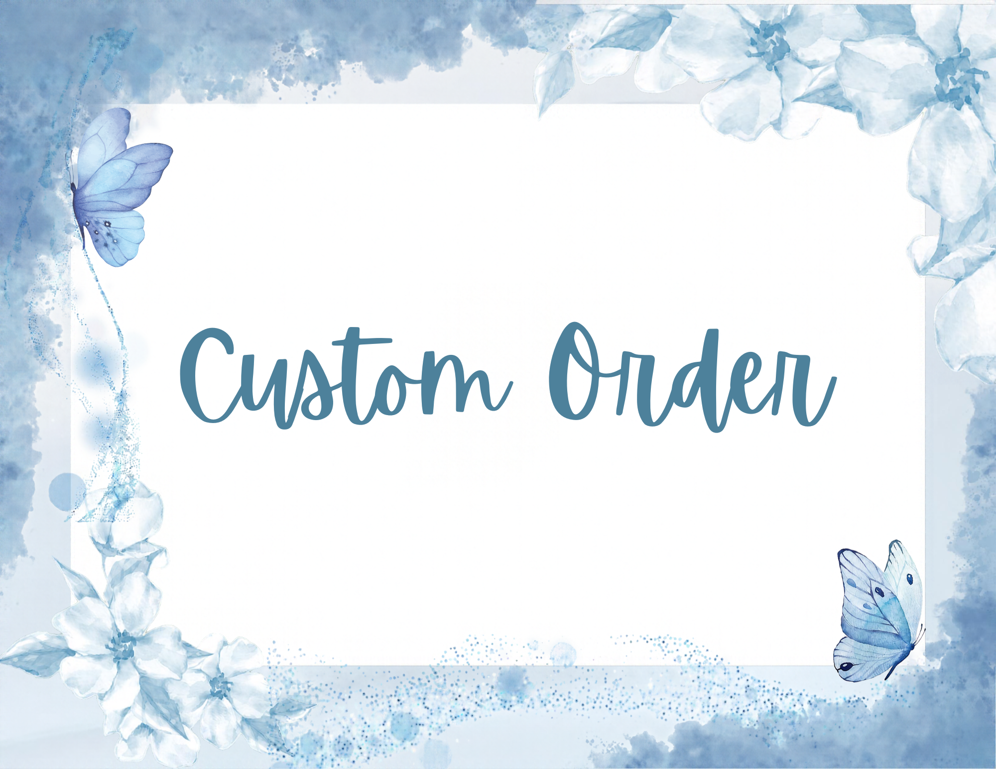 Custom Order For Anastasia