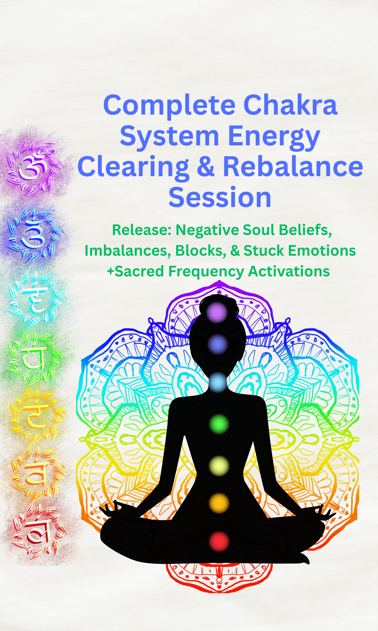 Complete Chakra System Energy Clearing & Rebalance Session
