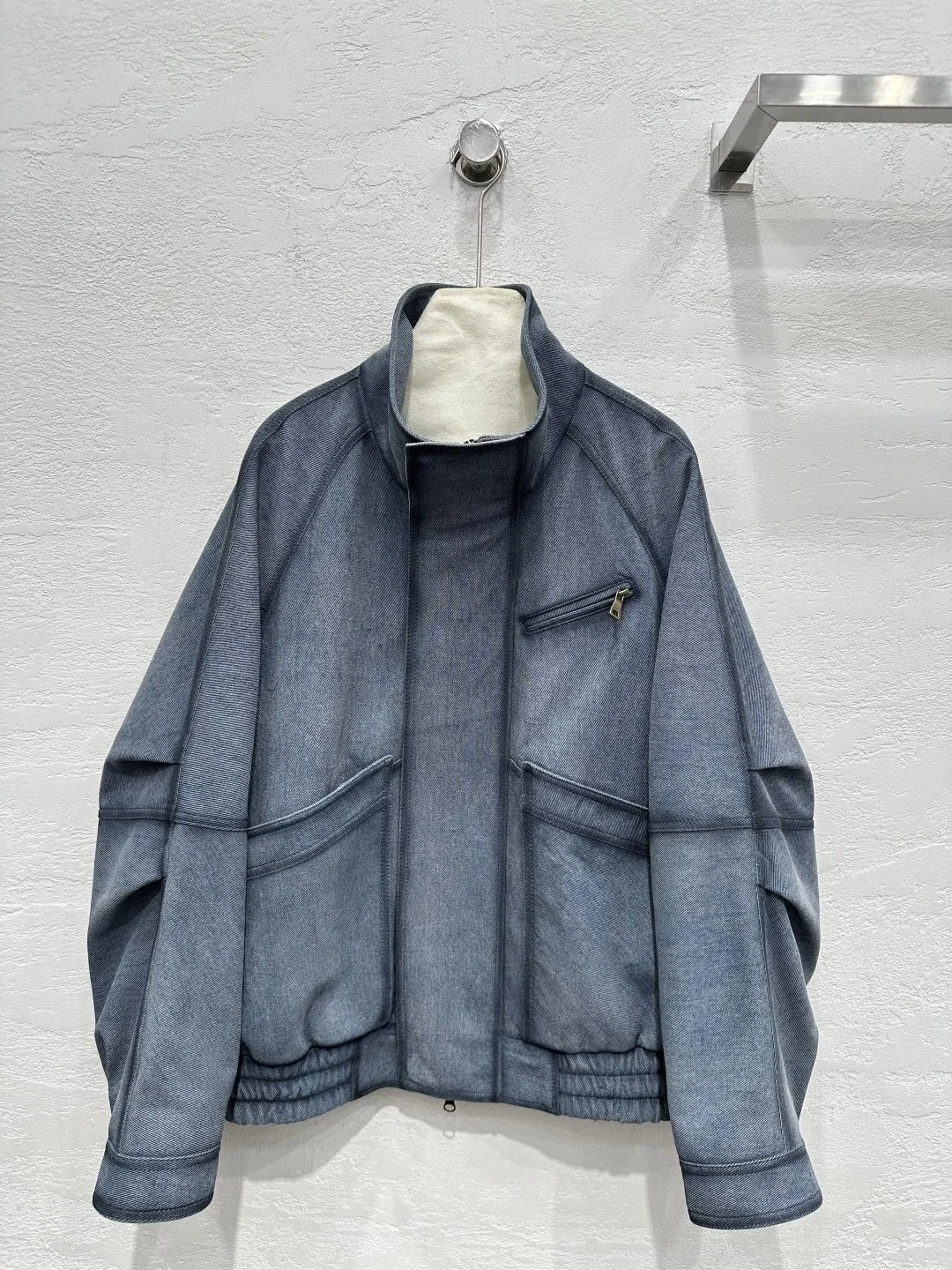 The R*w Zip-Front Denim Jacket