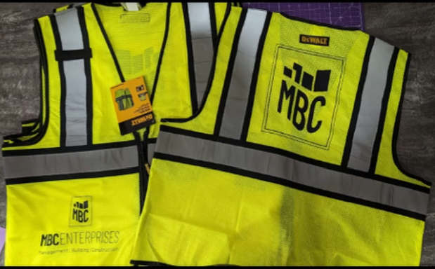 custom safety vest with logo Temecula